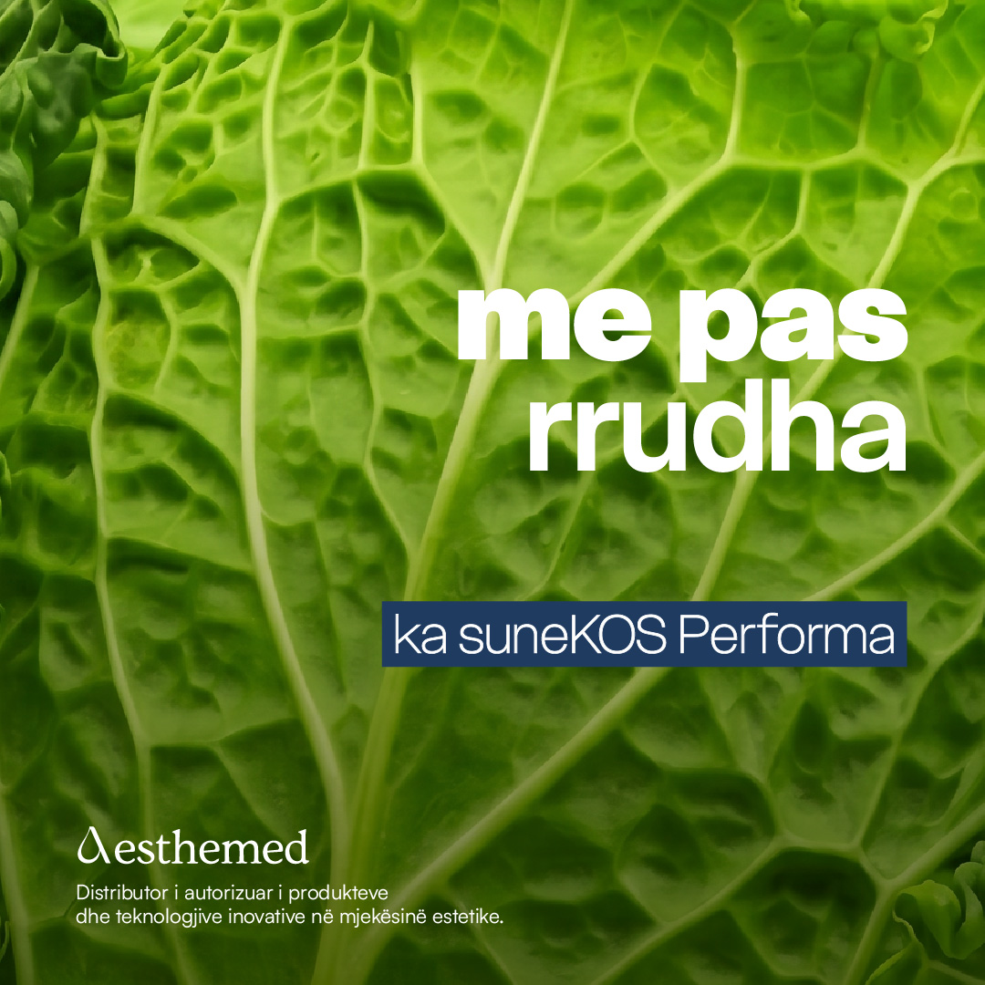 Aesthemed Balkans Facebook ad: Në Aesthemed, estetika nuk është vetëm pamje.