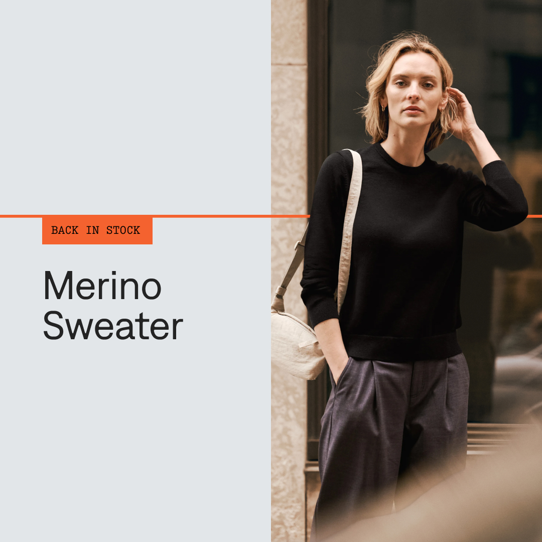 Unbound Merino Facebook ad