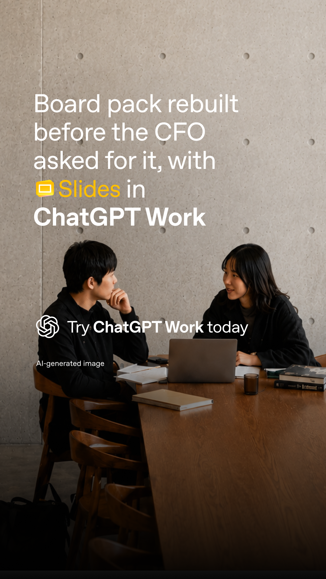 ChatGPT Facebook ad