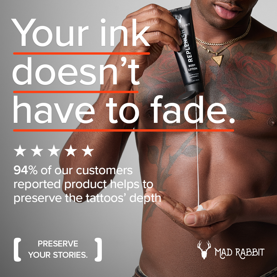 Mad Rabbit Tattoo Facebook ad