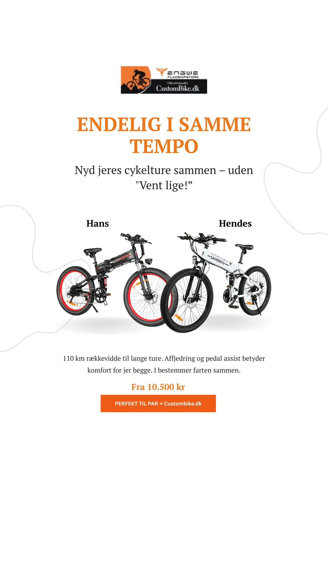 Custombike Facebook ad
