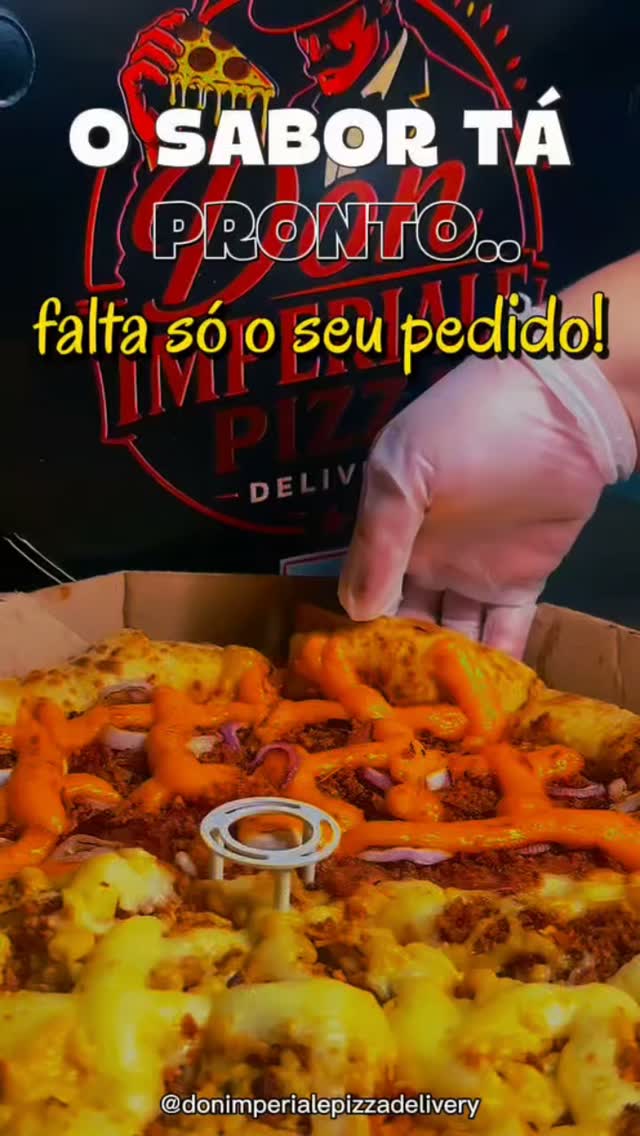 Don Imperiale Pizza Delivery - Viçosa Facebook ad: Peça sua pizza pelo WhatsApp