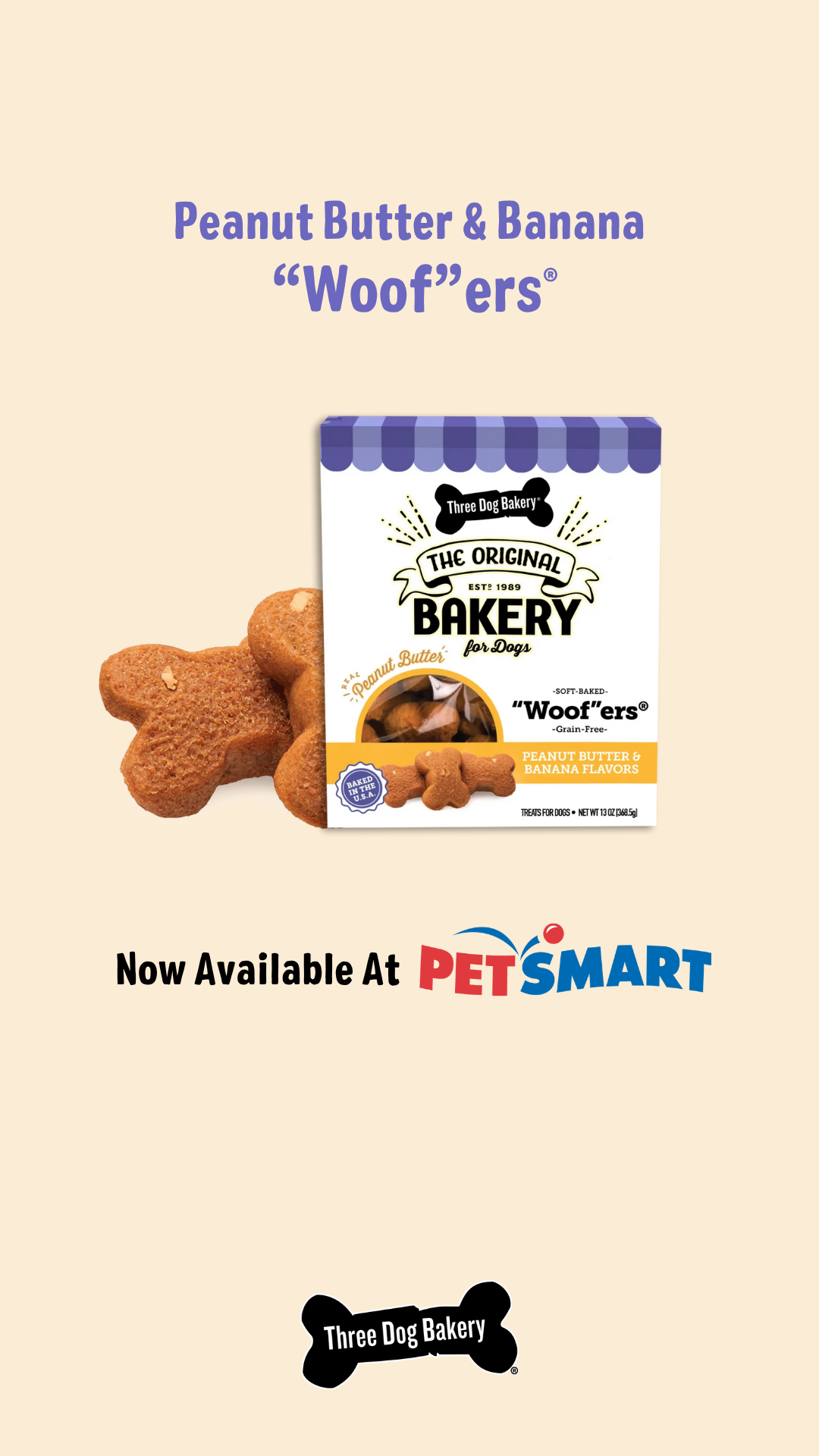 Three Dog Bakery Facebook ad