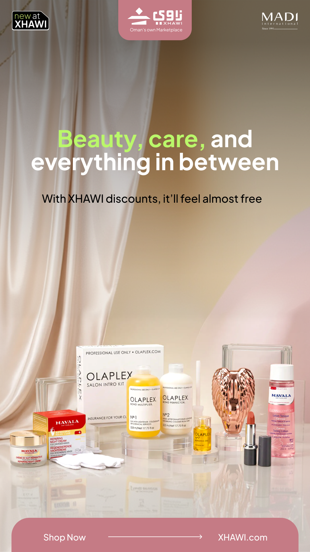 Xhawi Official Facebook ad