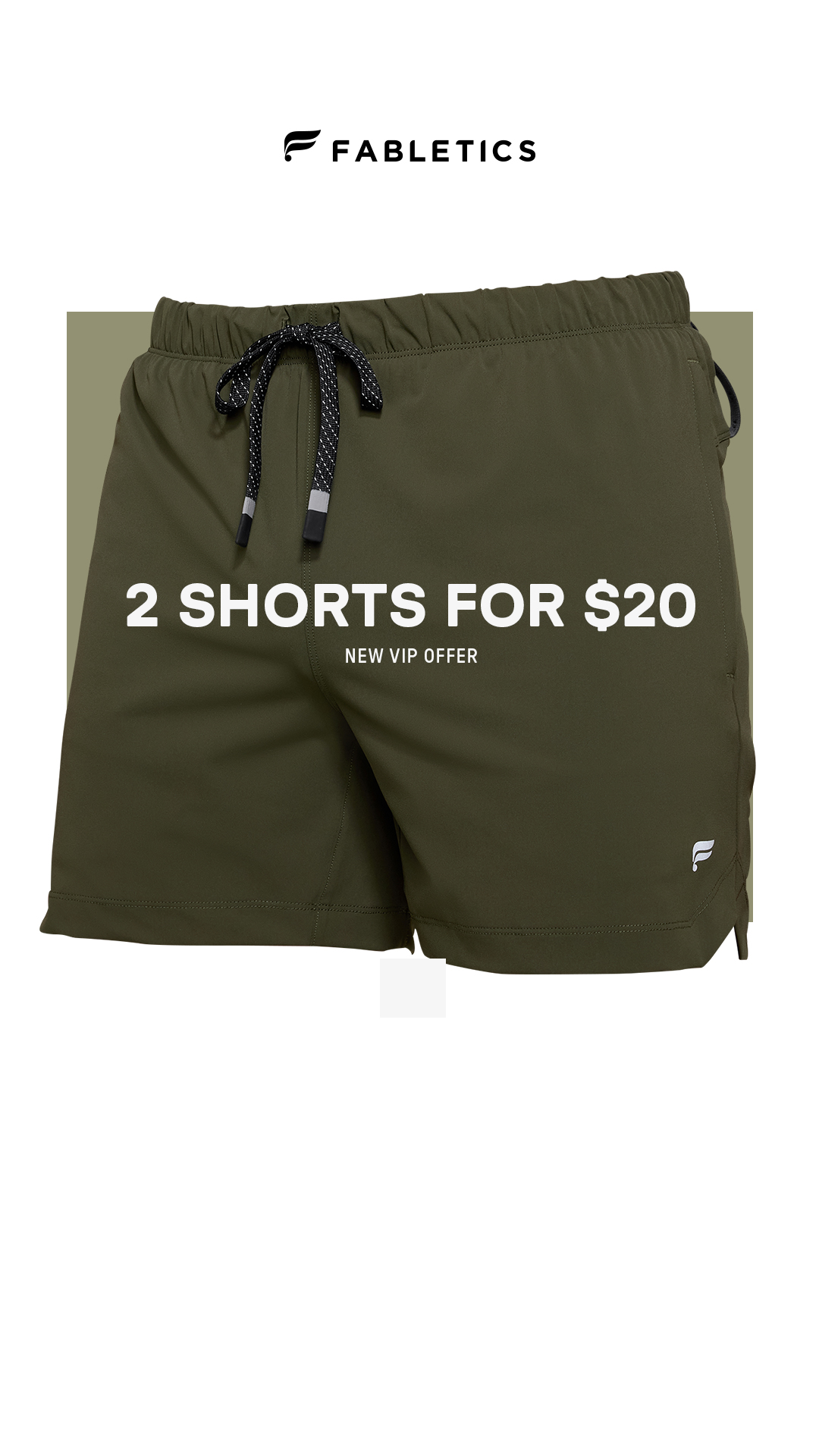 Fabletics Men Facebook ad