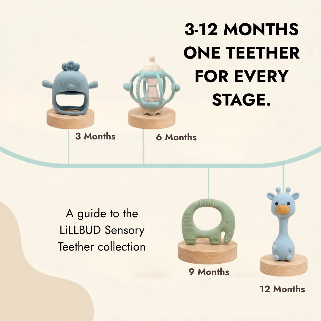akaaysipani Facebook ad: Pick Your Baby's Teether - By Age.
