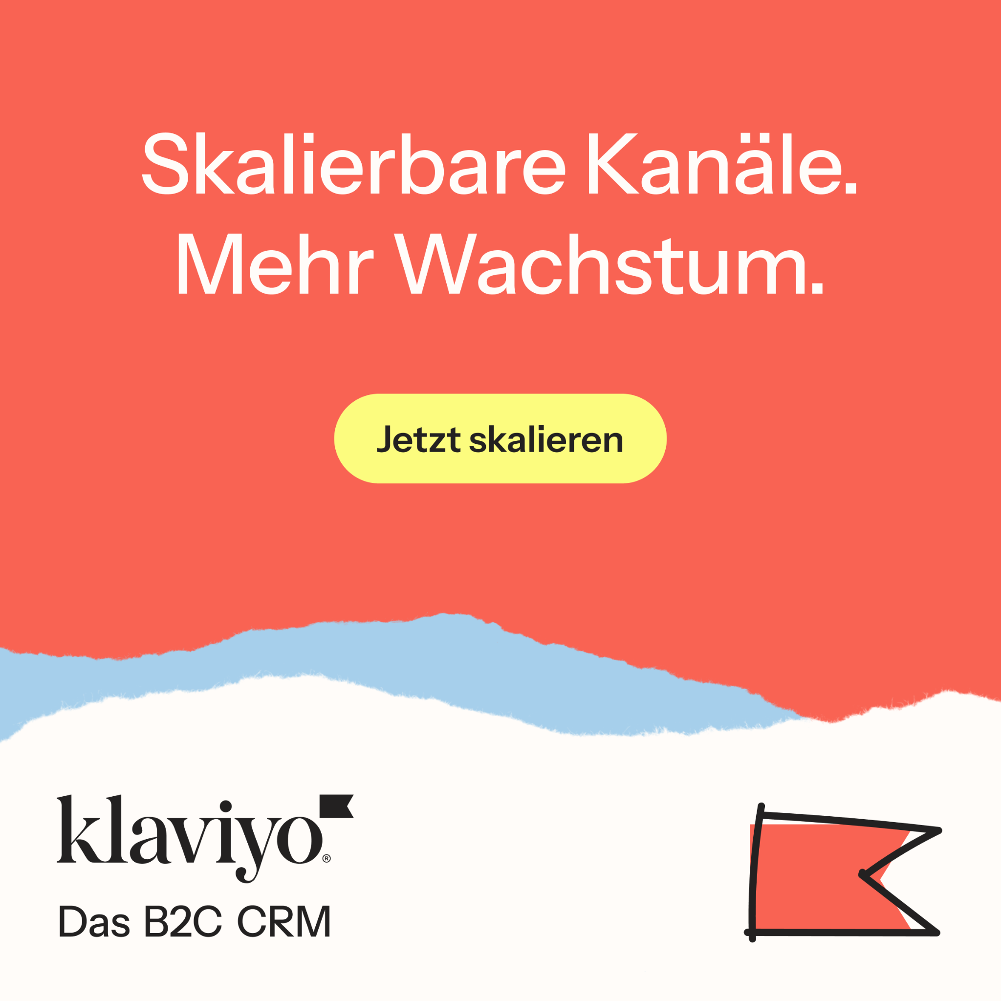 Klaviyo Facebook ad