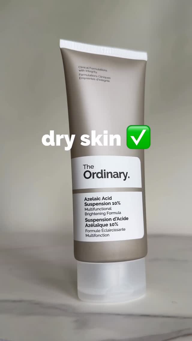 The Ordinary Facebook ad: Reduces uneven texture, tone and the look of…