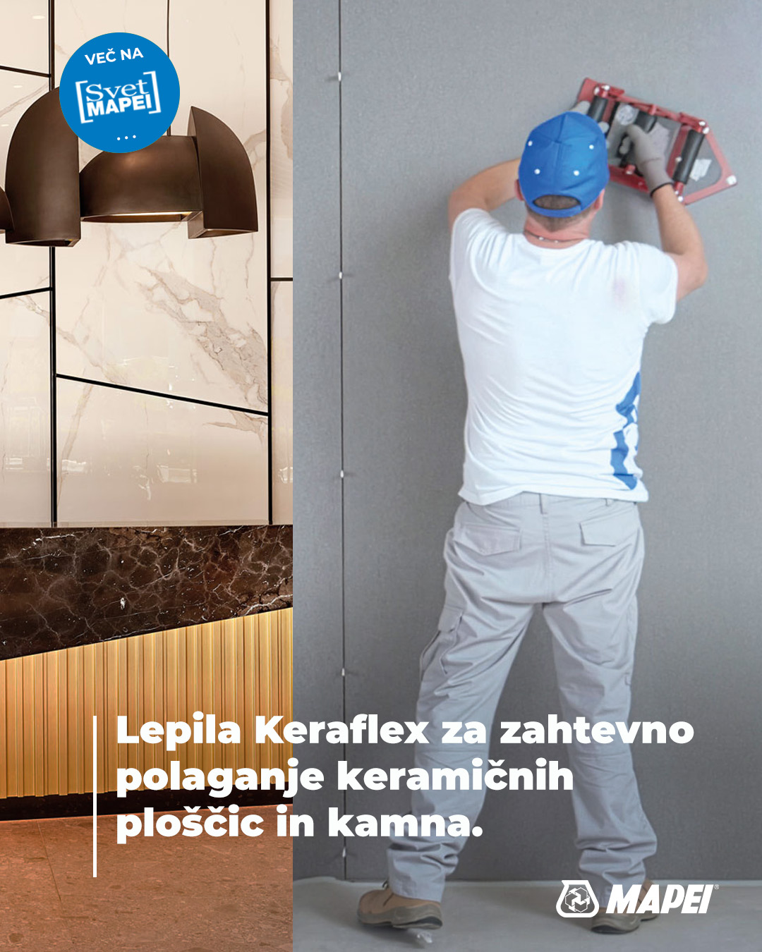Mapei Slovenija Facebook ad