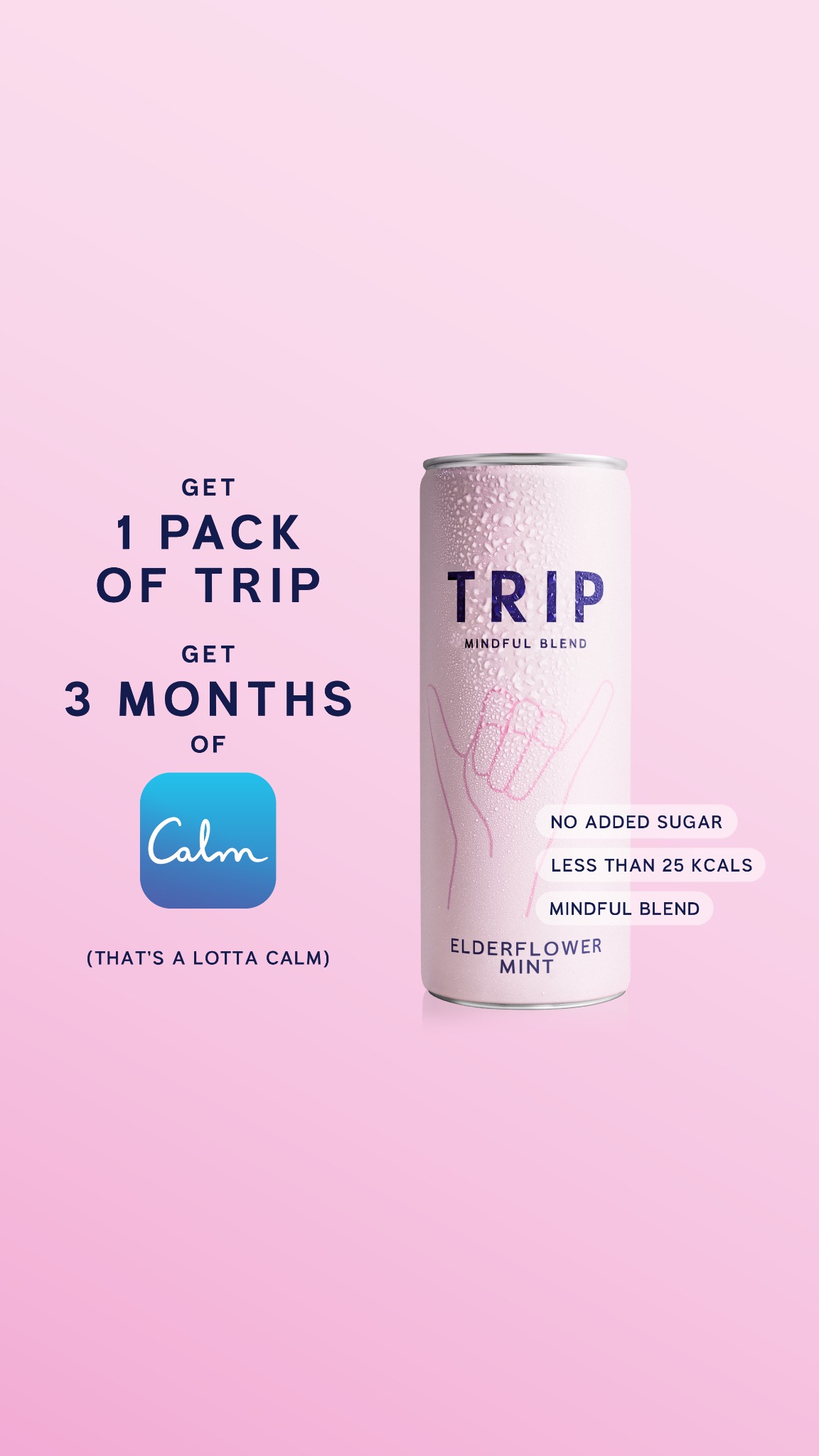 Calm Facebook ad