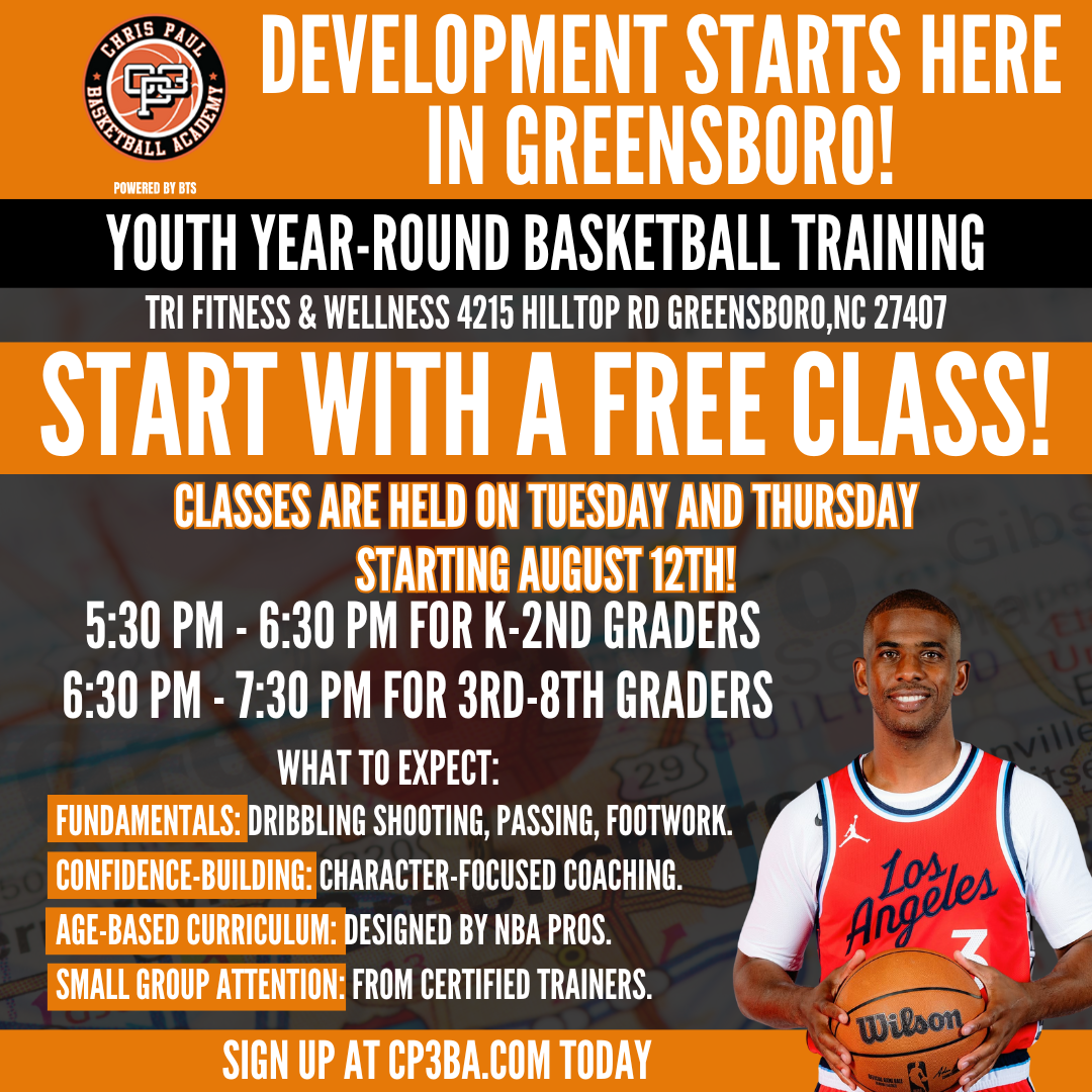 CP3 Basketball Academy Facebook ad