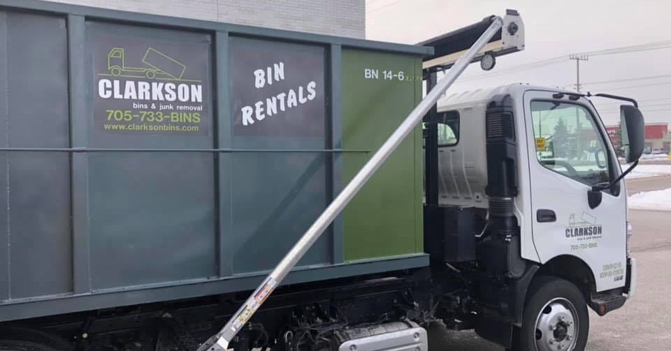Clarkson Bins & Junk Removal Ltd. Facebook ad