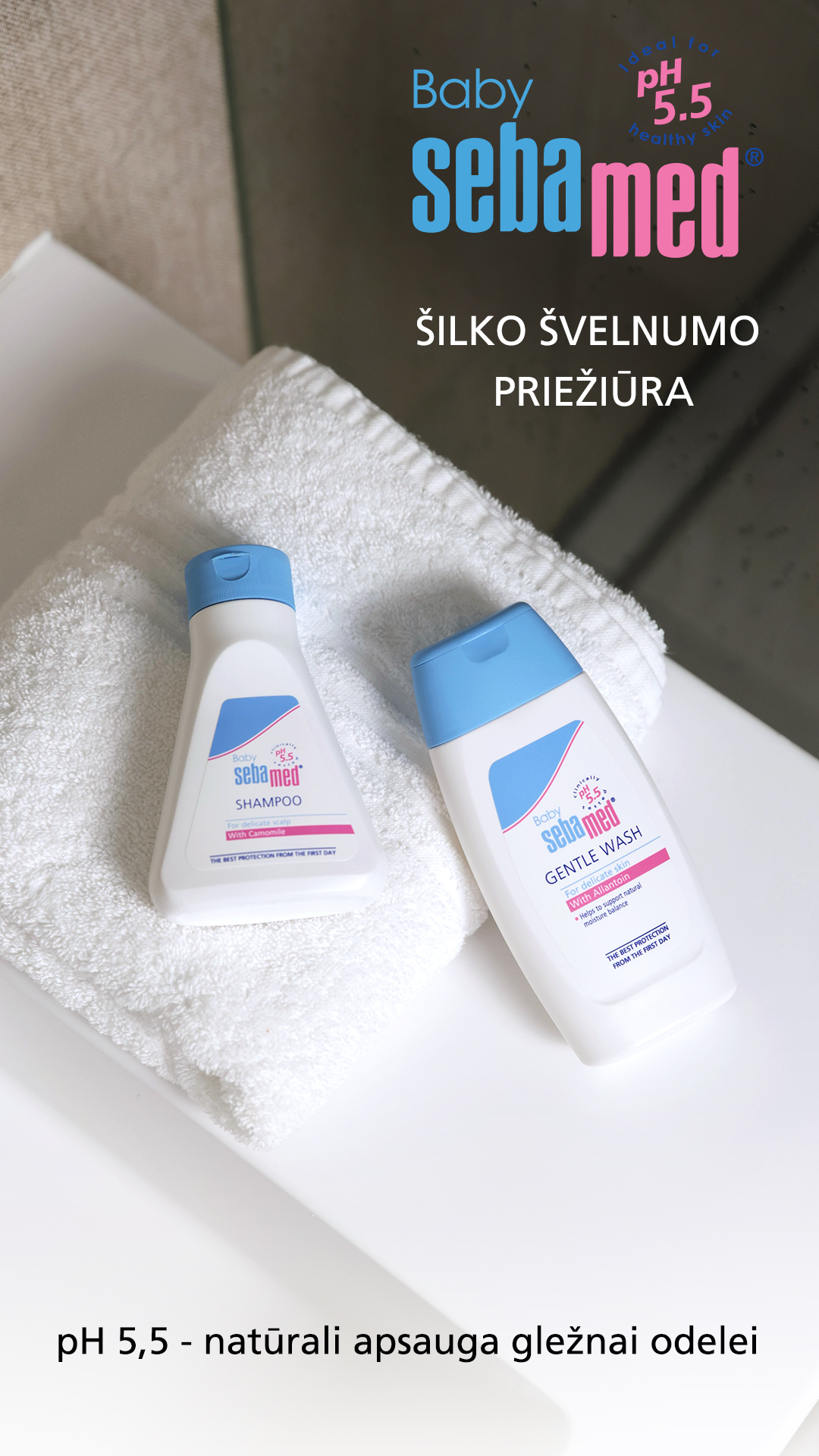 Sebamed Lietuva Facebook ad from Apr 3, 2026