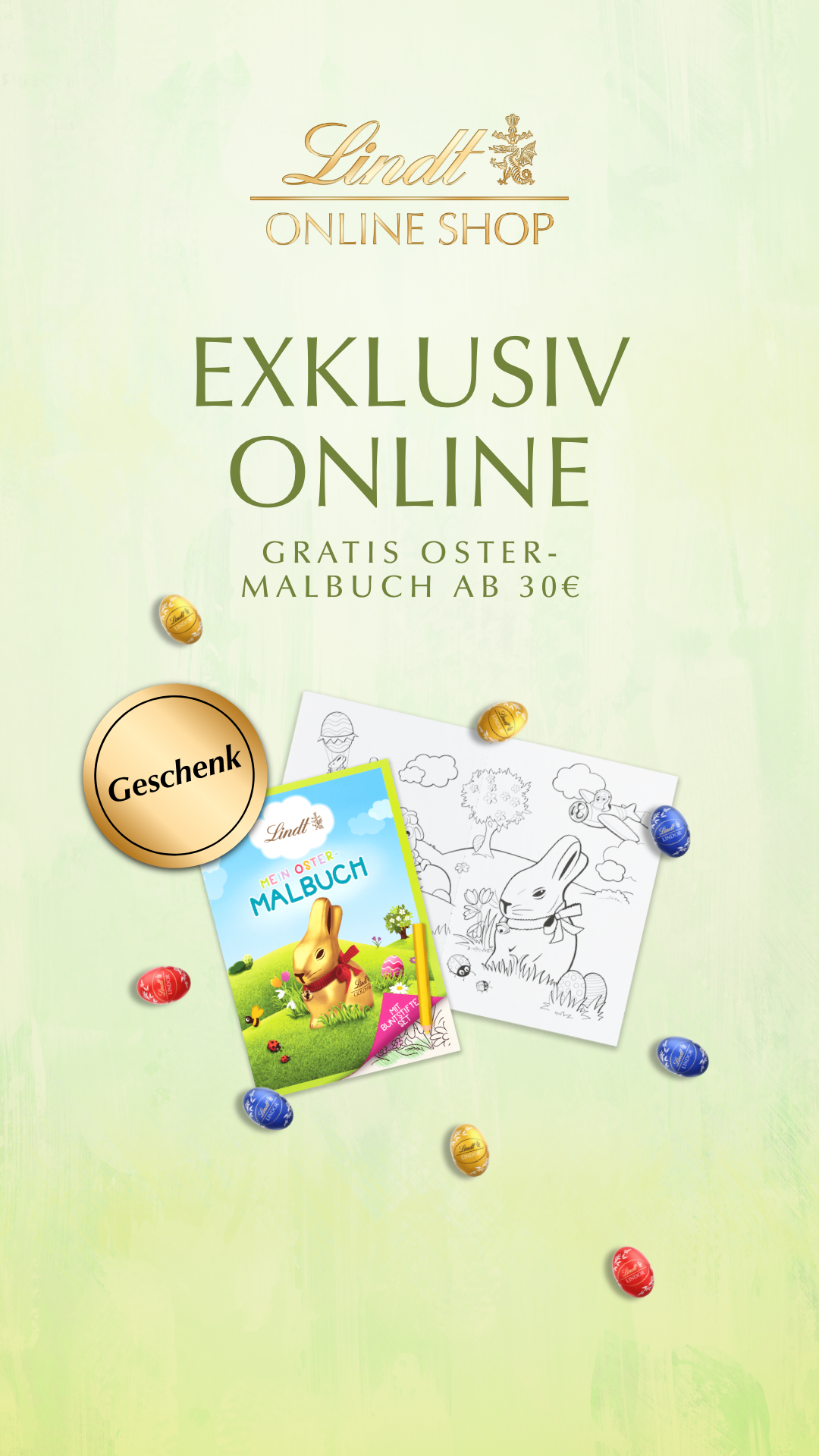 Lindt Facebook ad