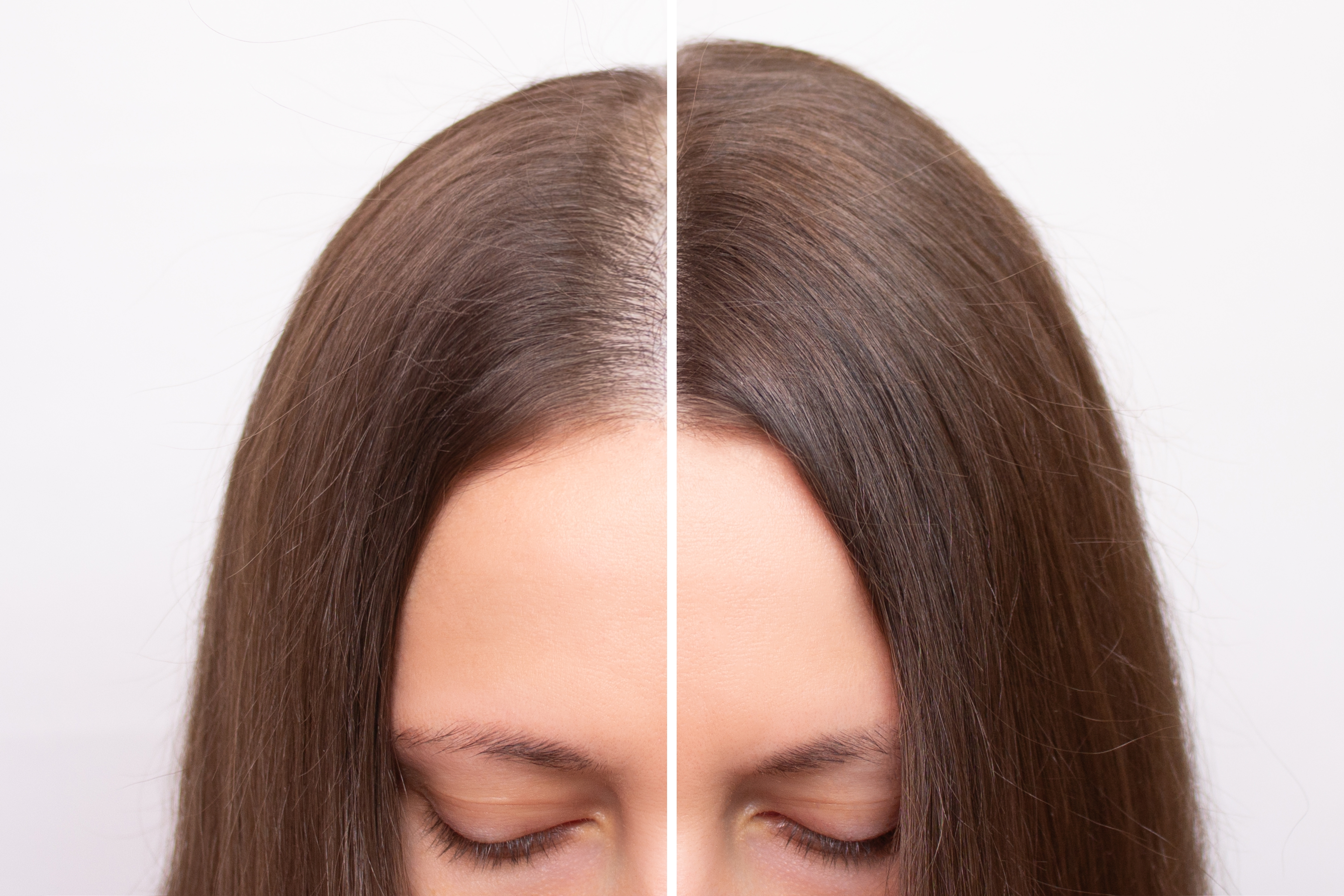 Instant Hair Thickening Spray Facebook ad: Instantly Thicken Fine Hair