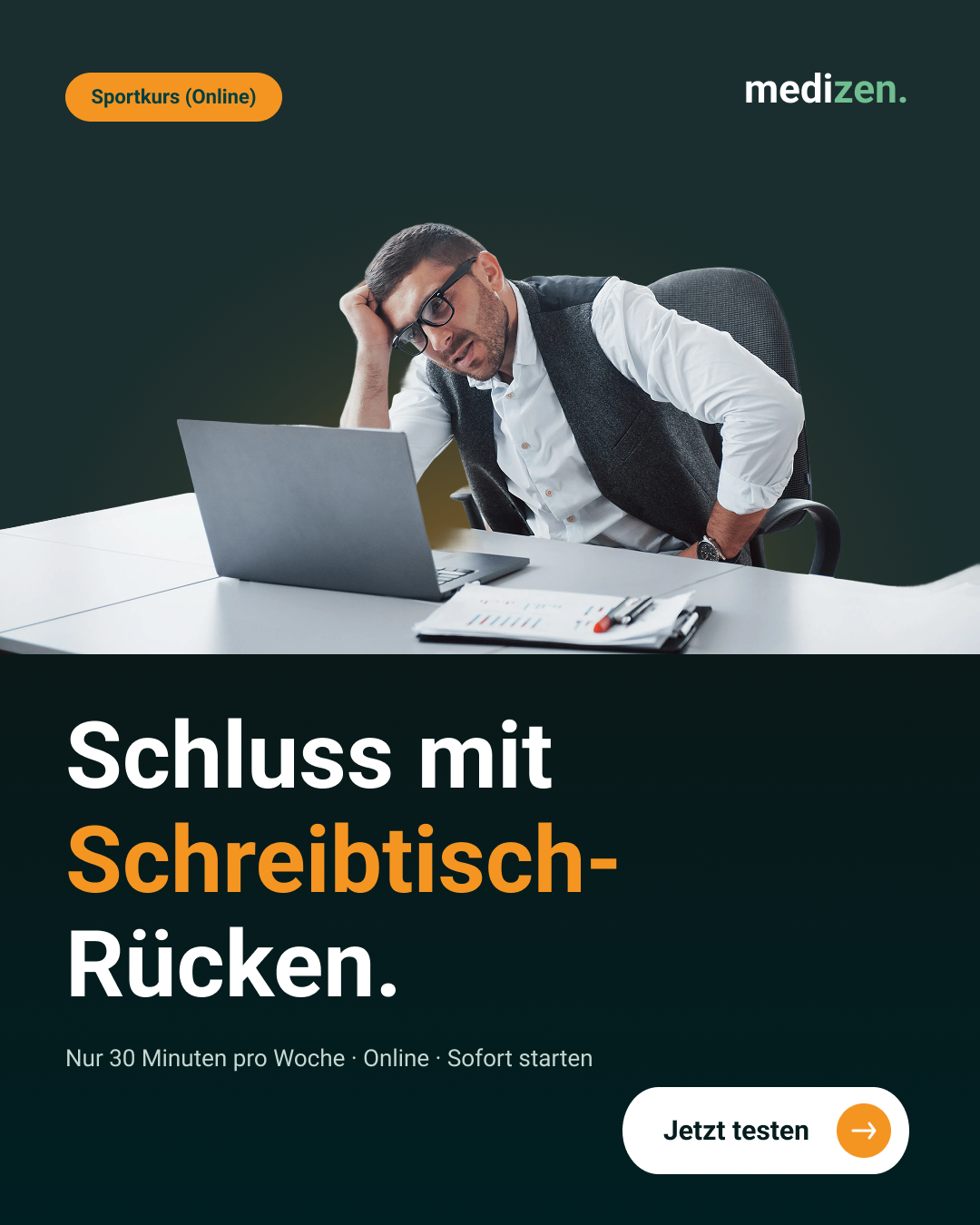 Medizen Fitness App Facebook ad