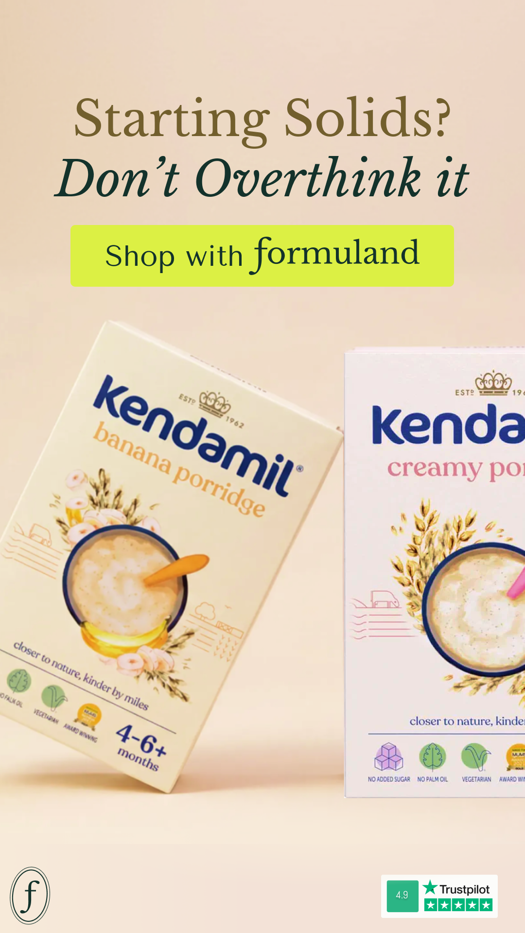 Formuland Facebook ad
