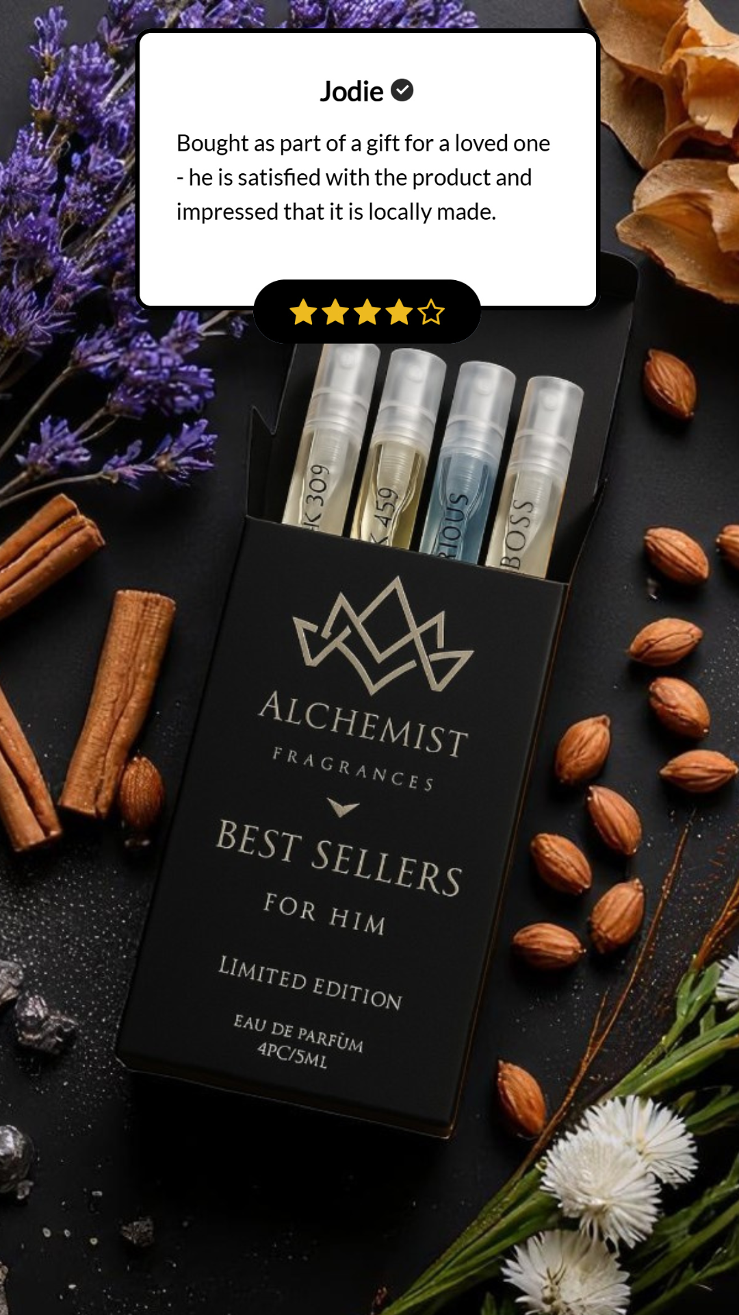 Alchemist Fragrances Facebook ad