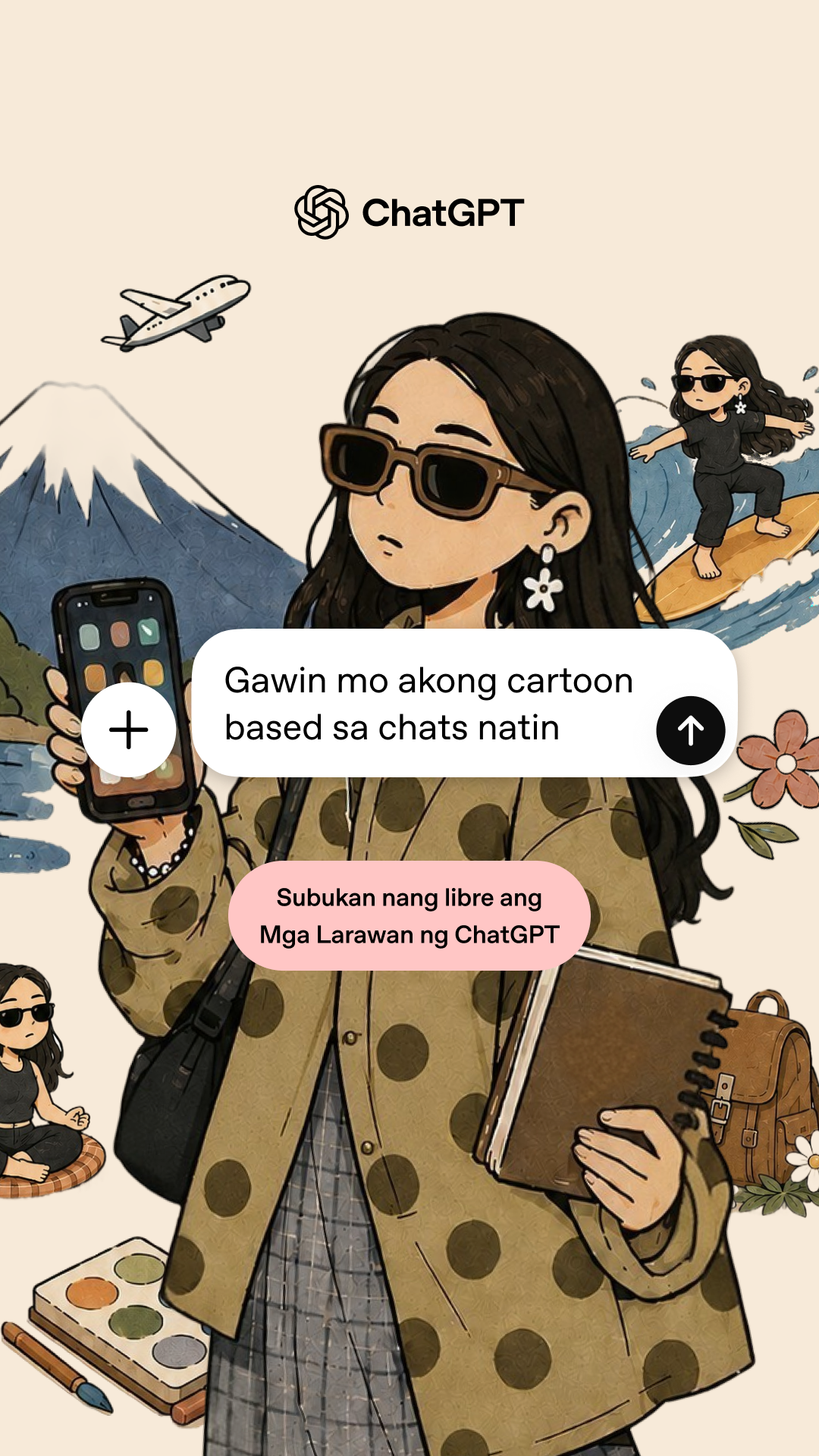 ChatGPT Facebook ad