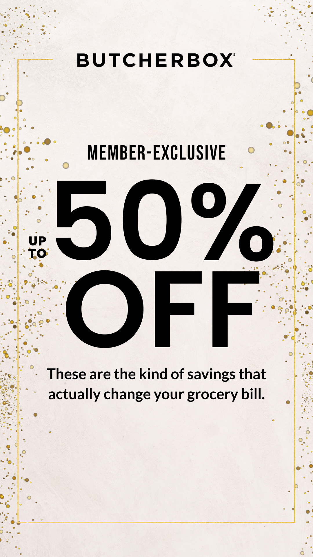 ButcherBox Facebook ad