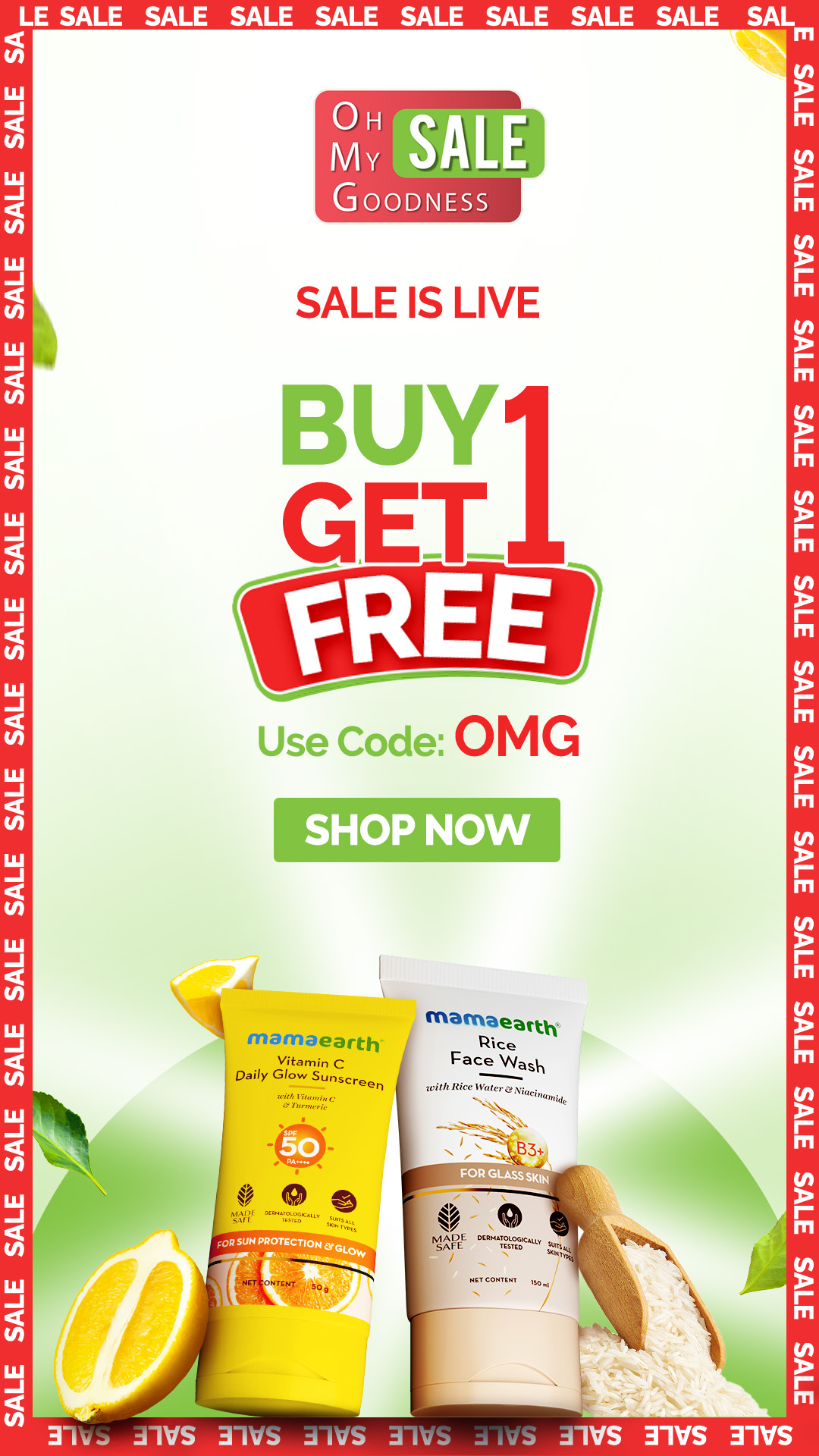 Mamaearth Facebook ad