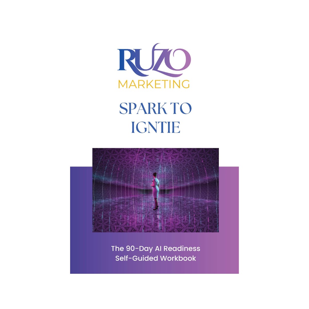 RUZO Marketing Facebook ad: Let’s be clear about AI readiness.