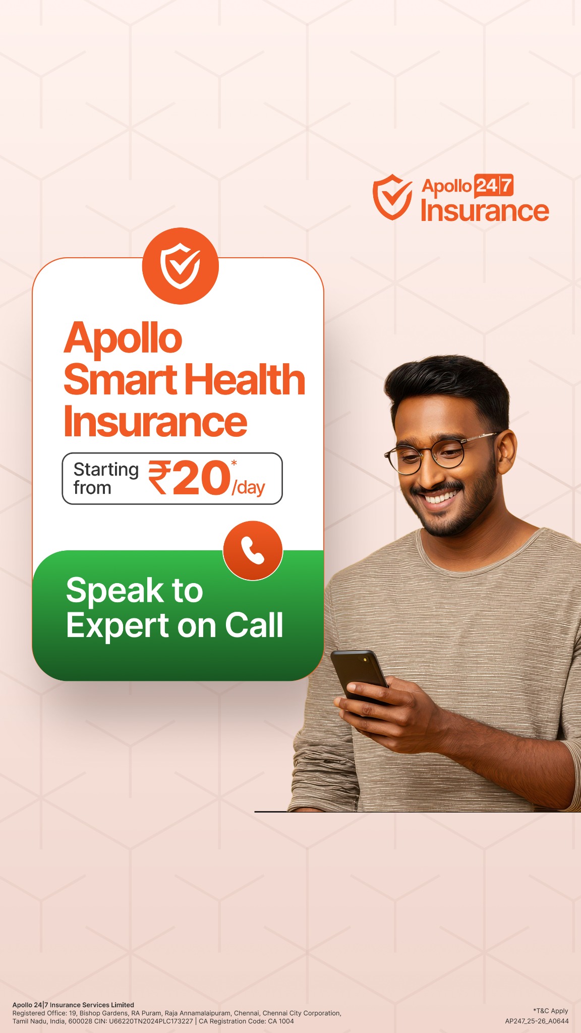 Apollo 247 Insurance Facebook ad from Jun 19, 2026