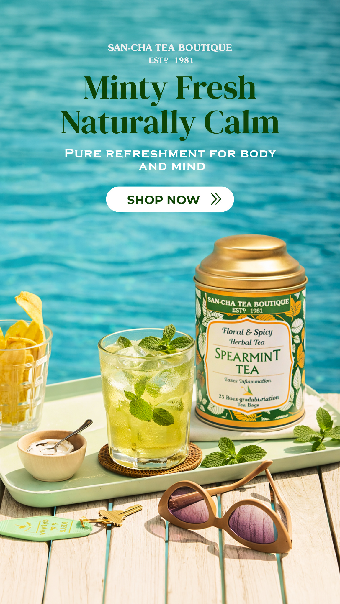 Sancha Tea, India Facebook ad