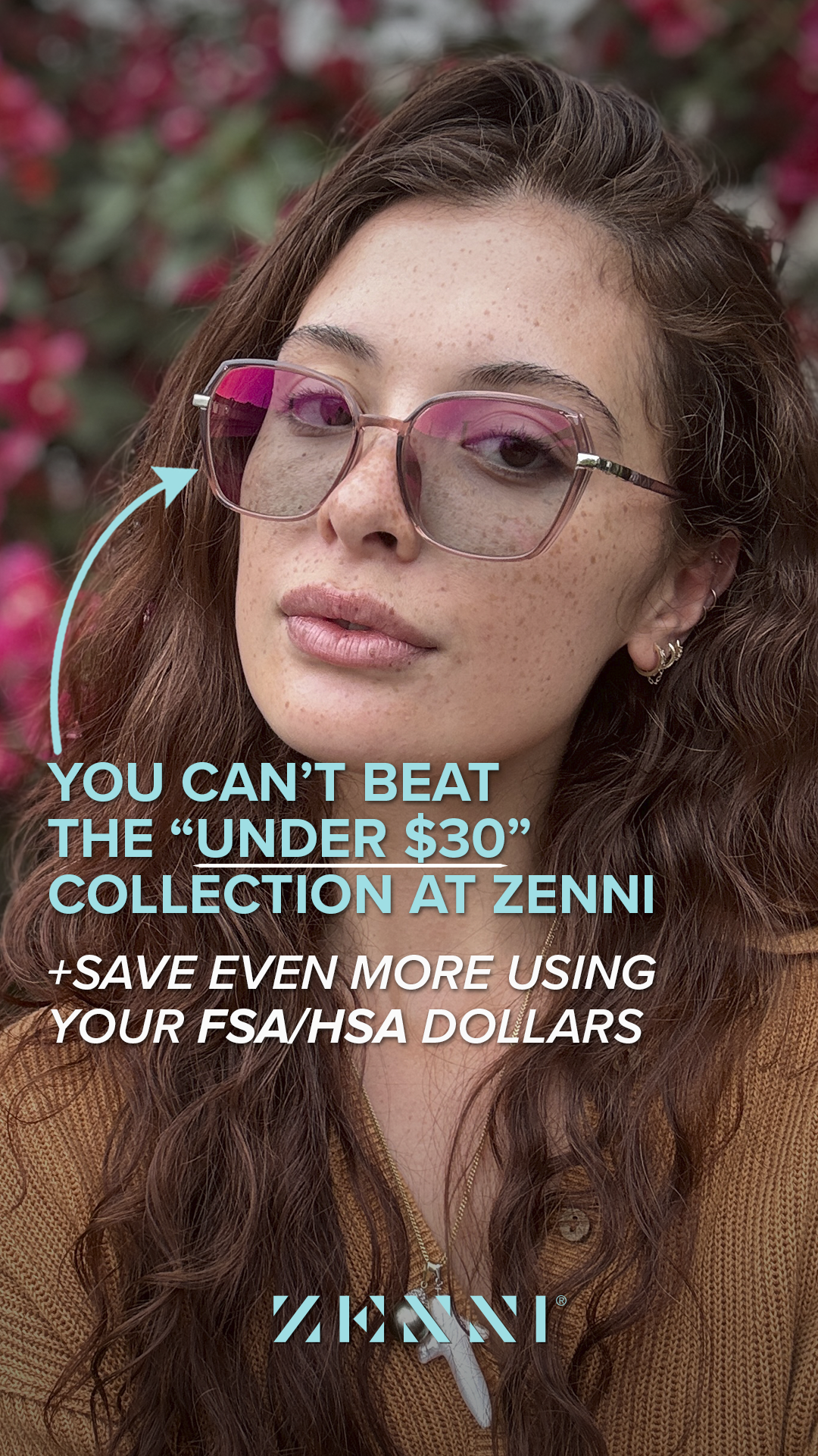 Zenni Optical Facebook ad
