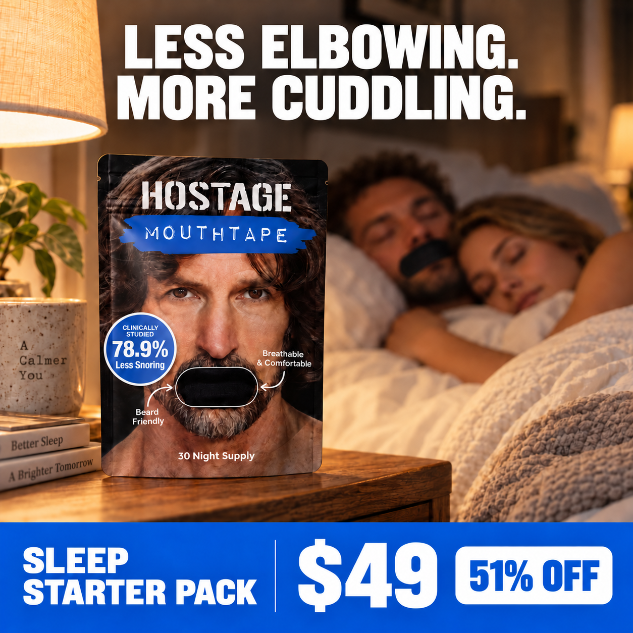 Hostage Tape Facebook ad