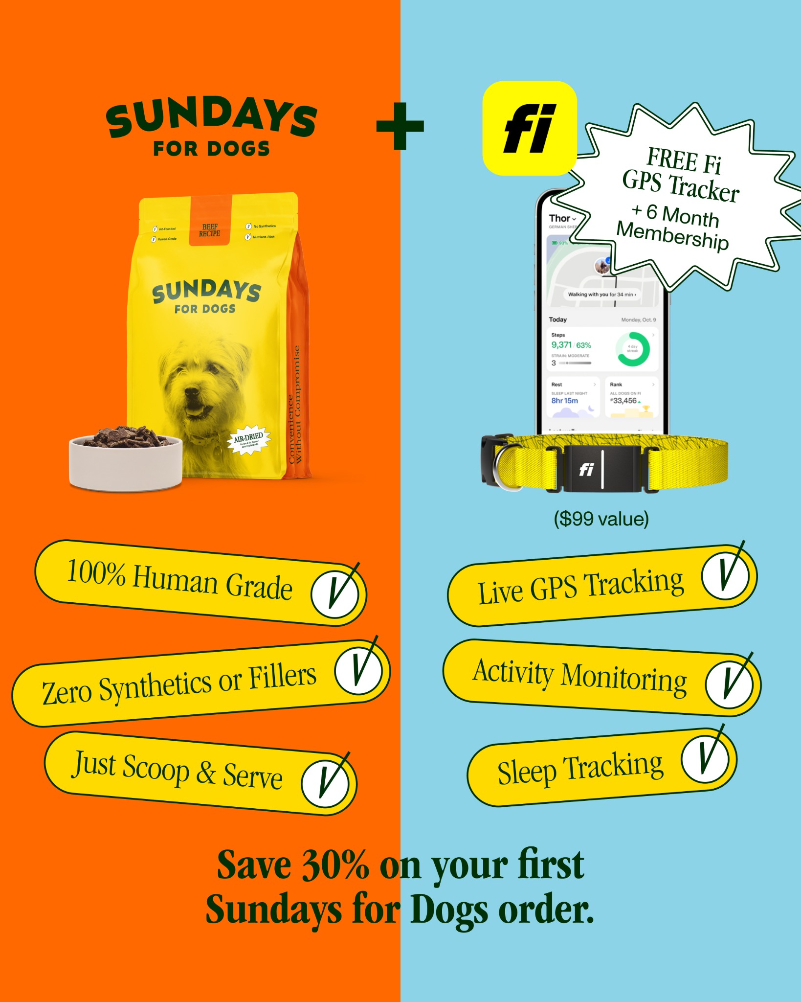 Sundays Facebook ad