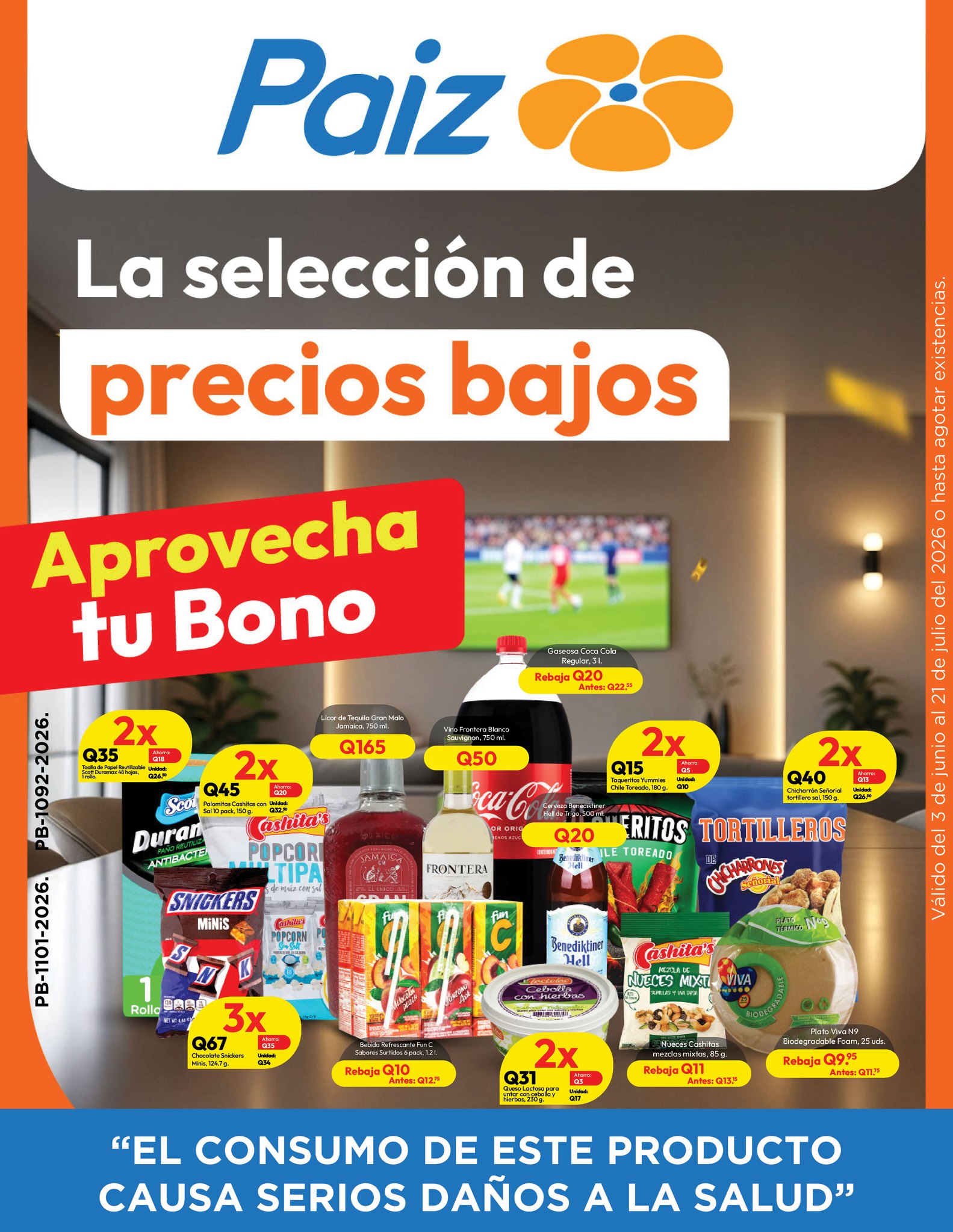 Paiz Guatemala Facebook ad