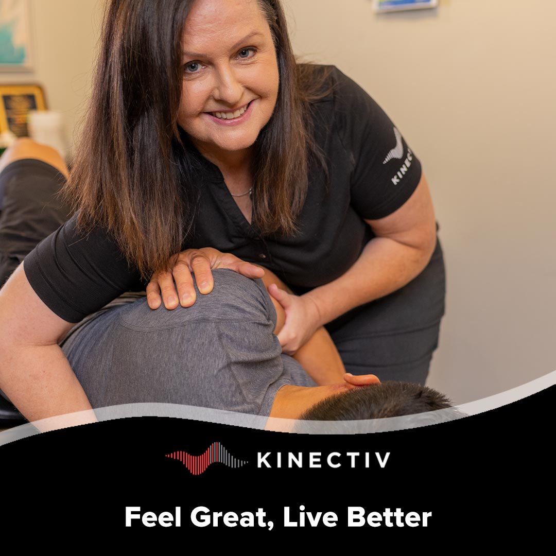 Kinectiv Sport + Health Facebook ad: Ready to feel your best?