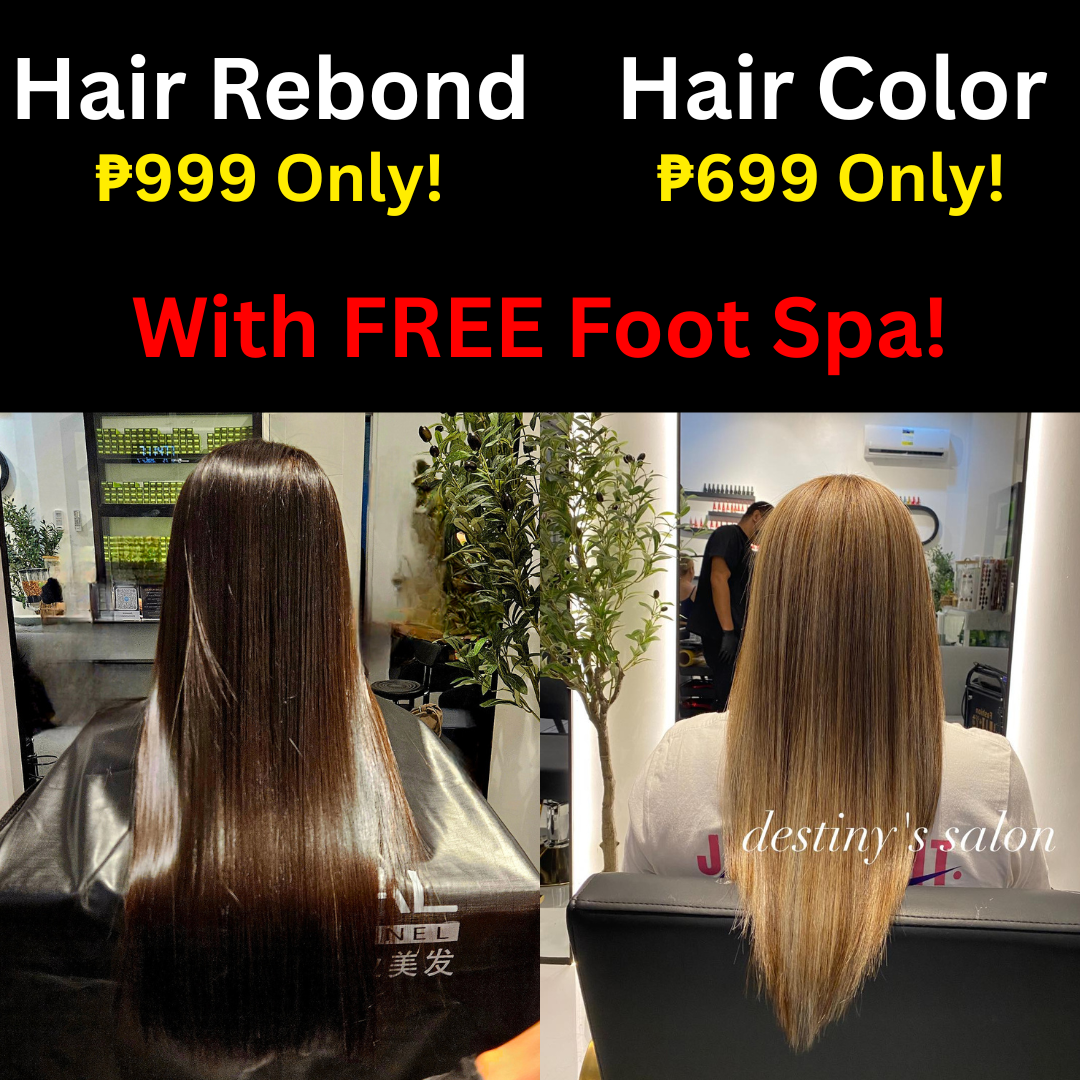 Destiny's Salon Facebook ad