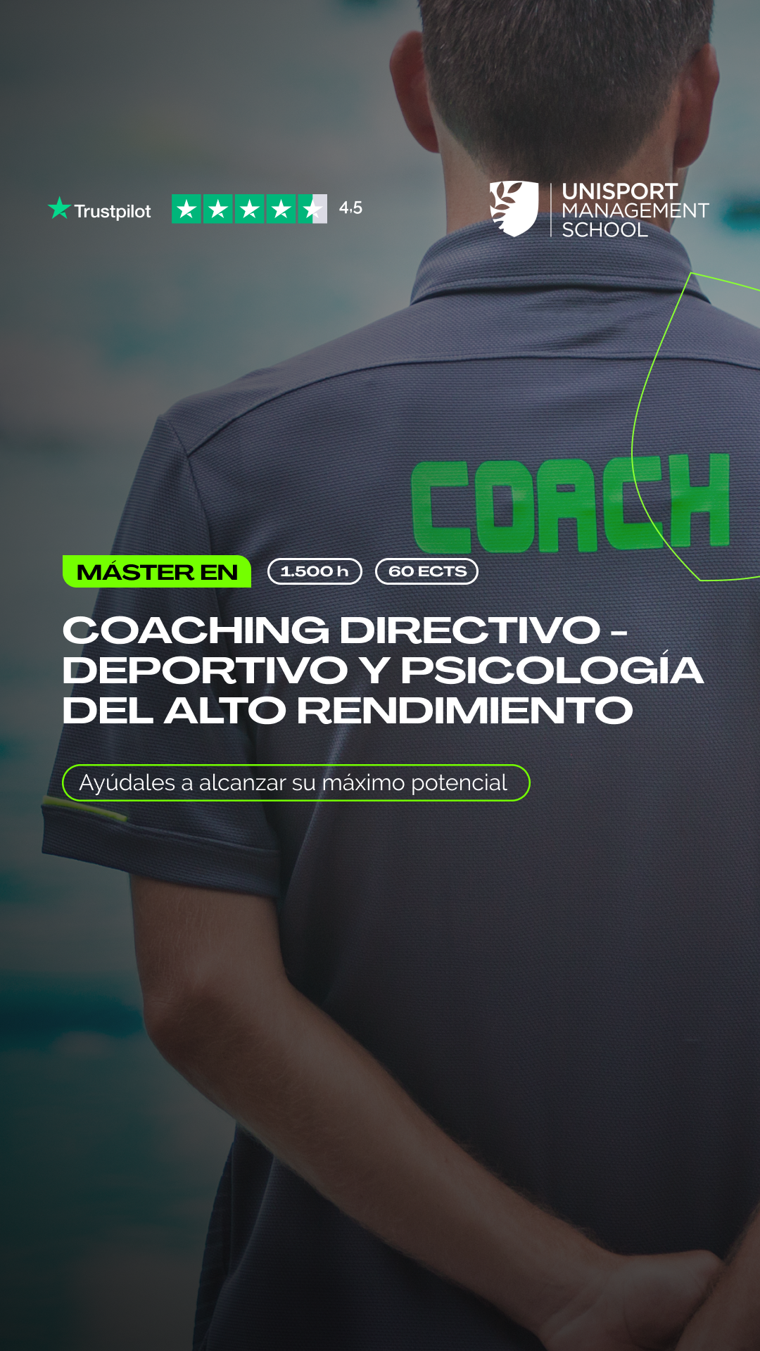 Unisport Management School Facebook ad