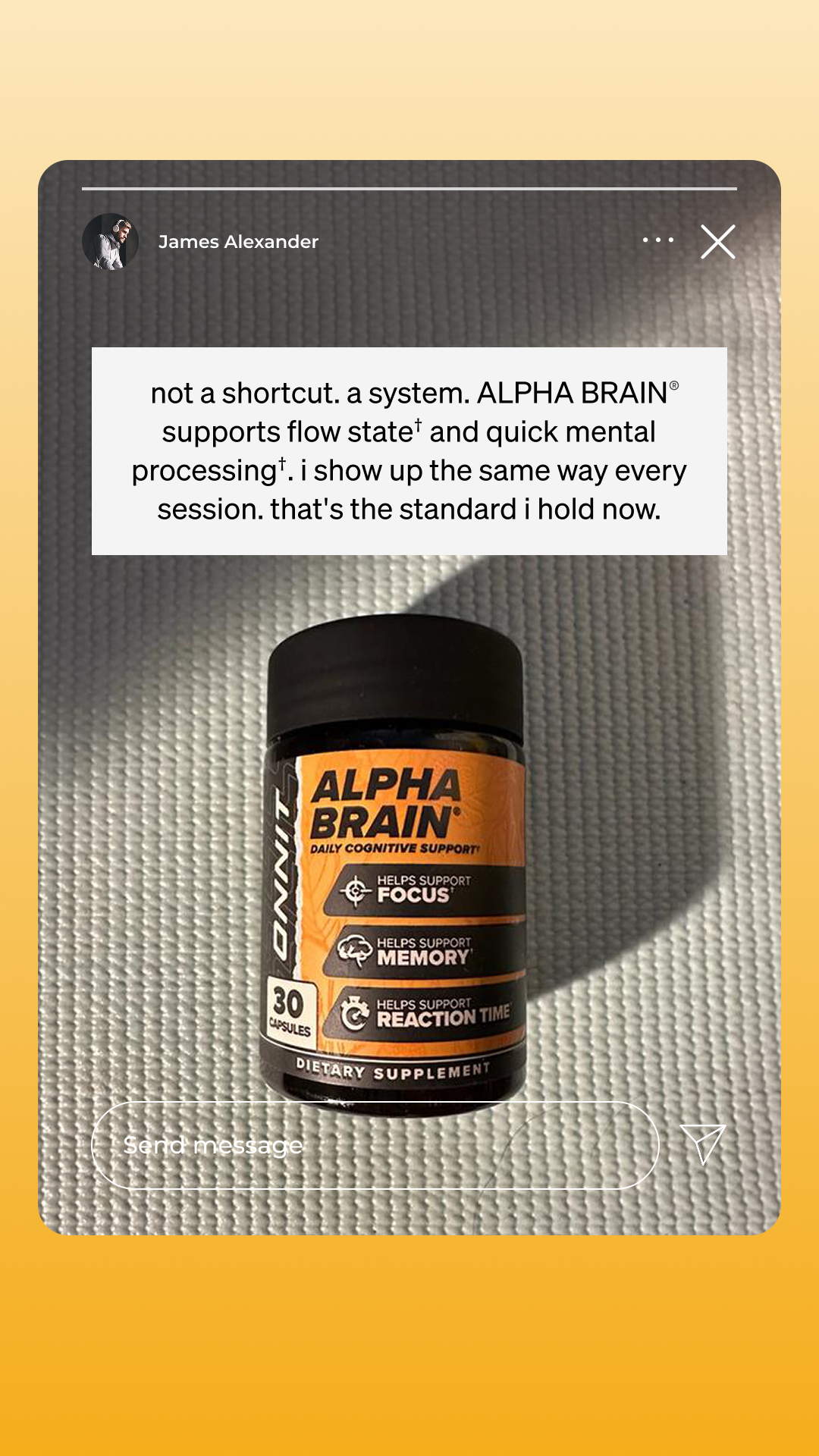 Onnit Facebook ad