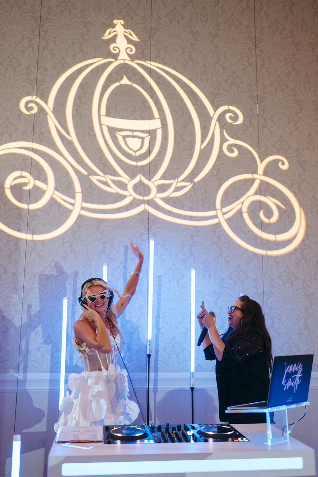 Our DJ Rocks Facebook ad: Orlando's All-Female Wedding DJs
