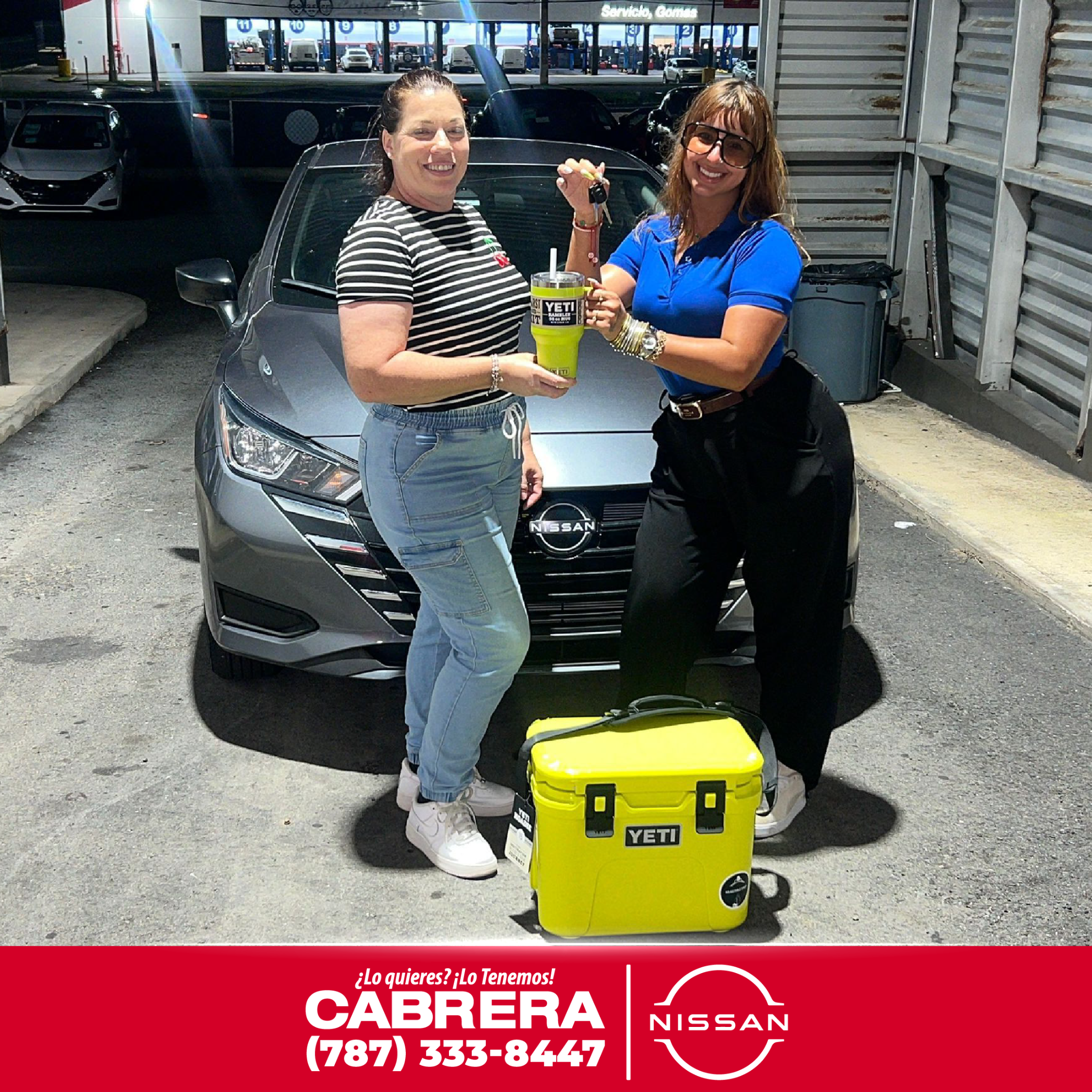 Cabrera Nissan PR Facebook ad: Ellos confiaron y salieron montao' con No esperes…