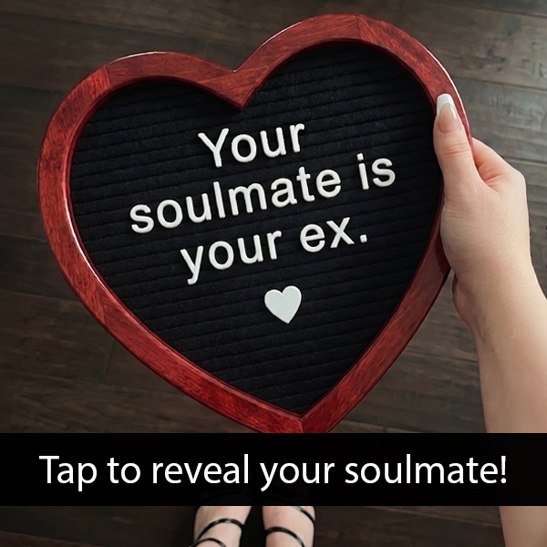 OMG Facebook ad: Your soulmate is.