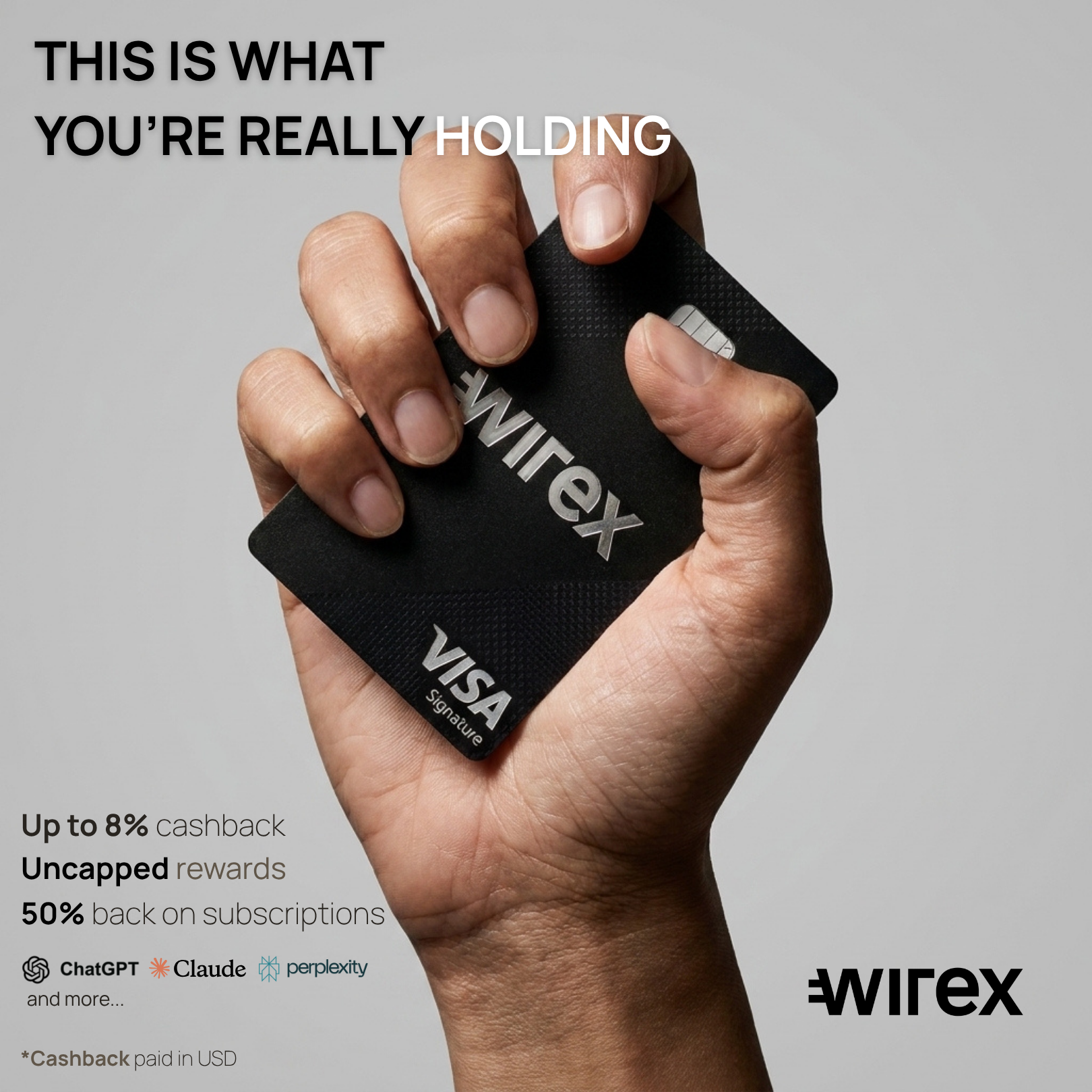 Wirex Facebook ad