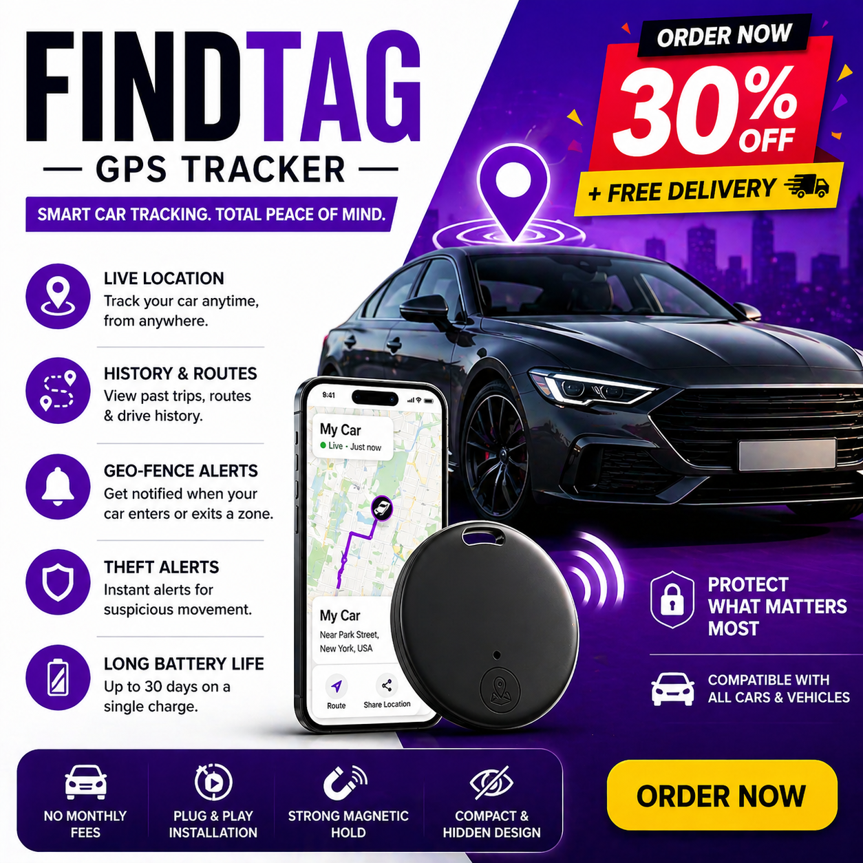 Air Tag Facebook ad