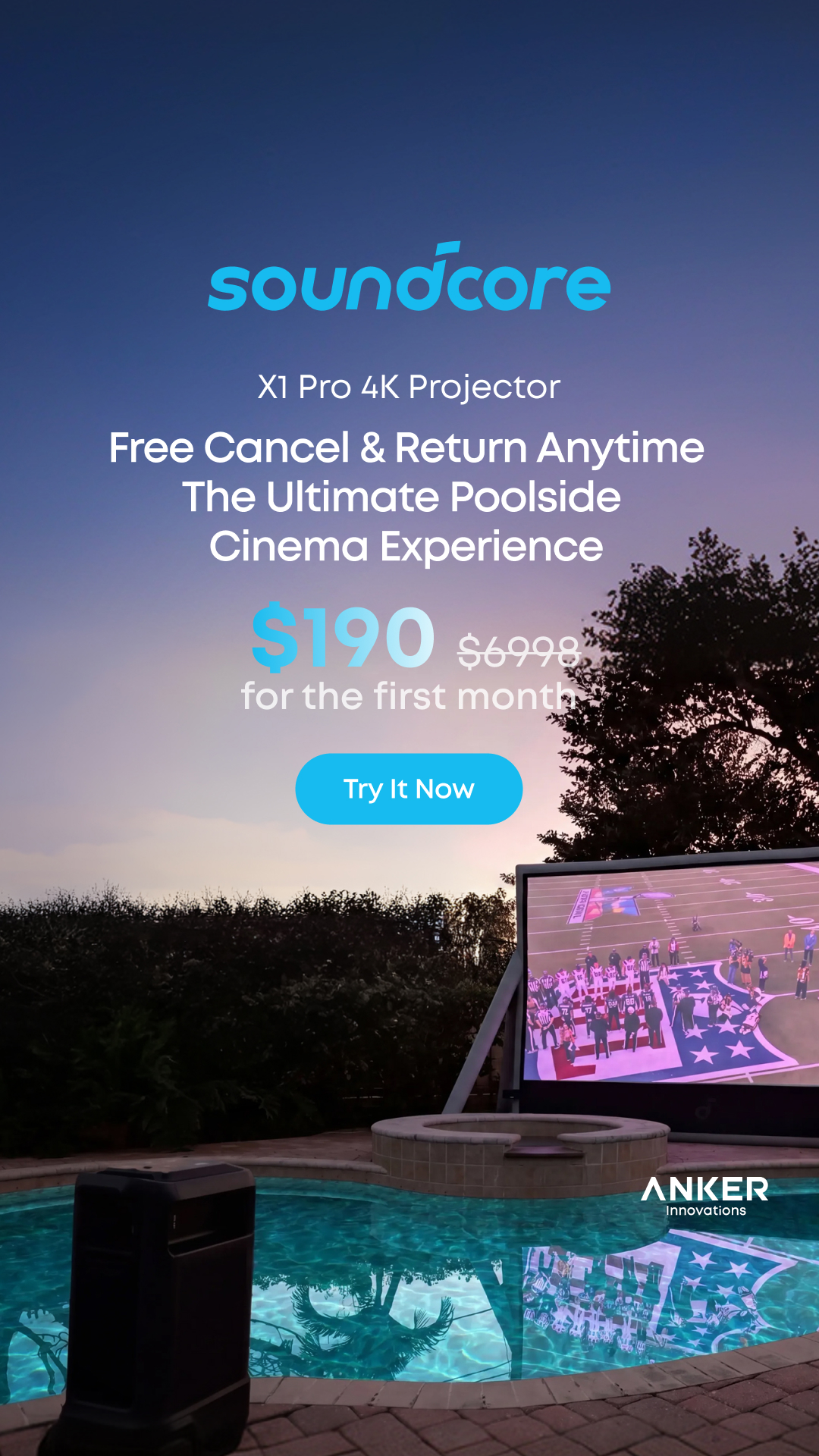 soundcore Facebook ad
