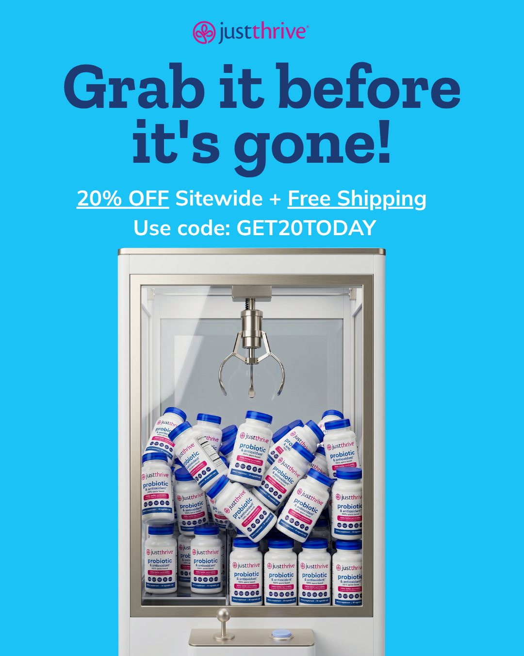 Just Thrive Facebook ad