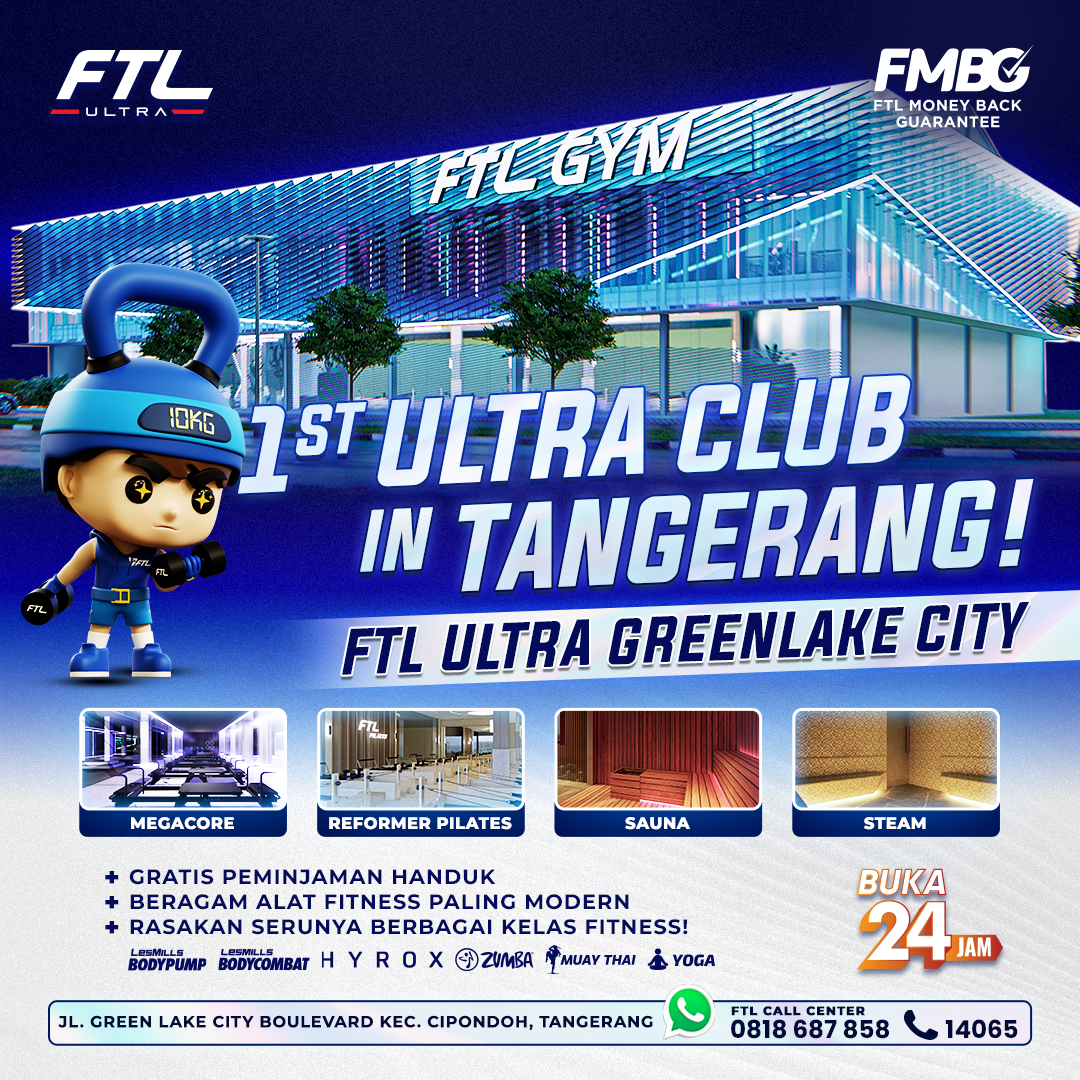 FTL Gym Tangerang Facebook ad