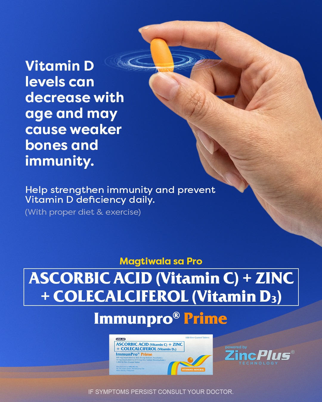 ImmunPro Facebook ad: MAGTIWALA SA IMMUNPRO PRIME