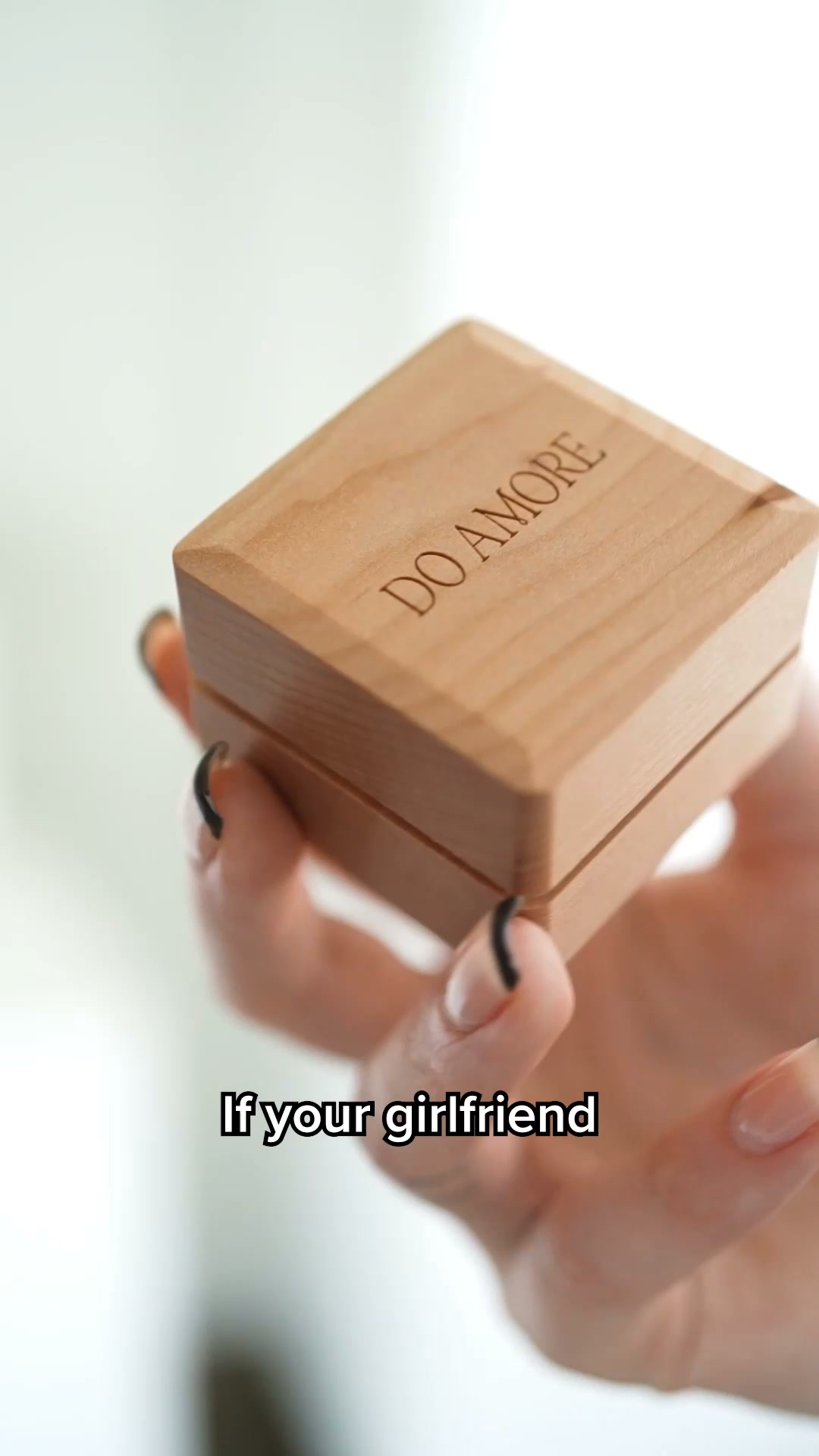 Do Amore Facebook ad: I built Do Amore because buying an engagement…