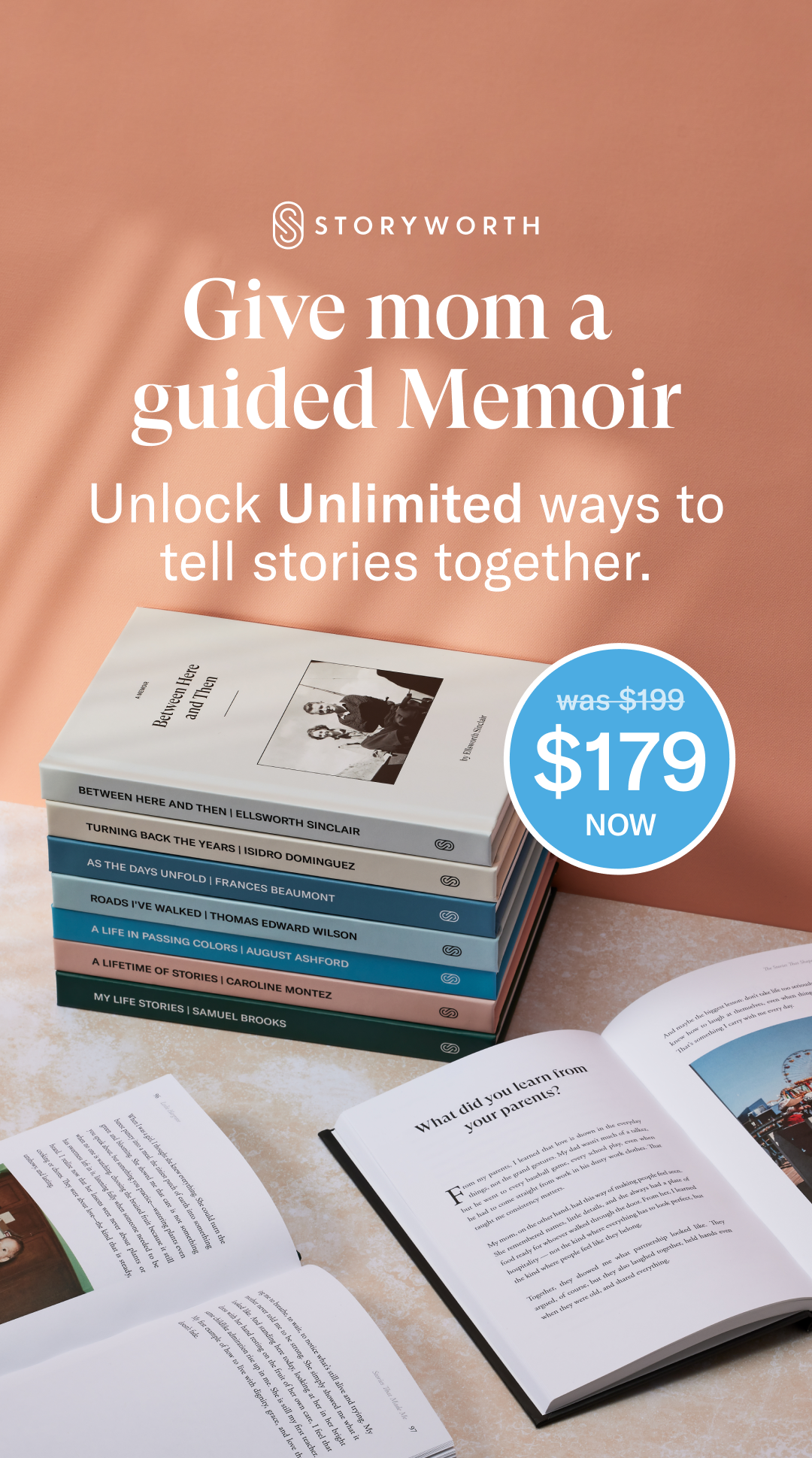 Storyworth Facebook ad