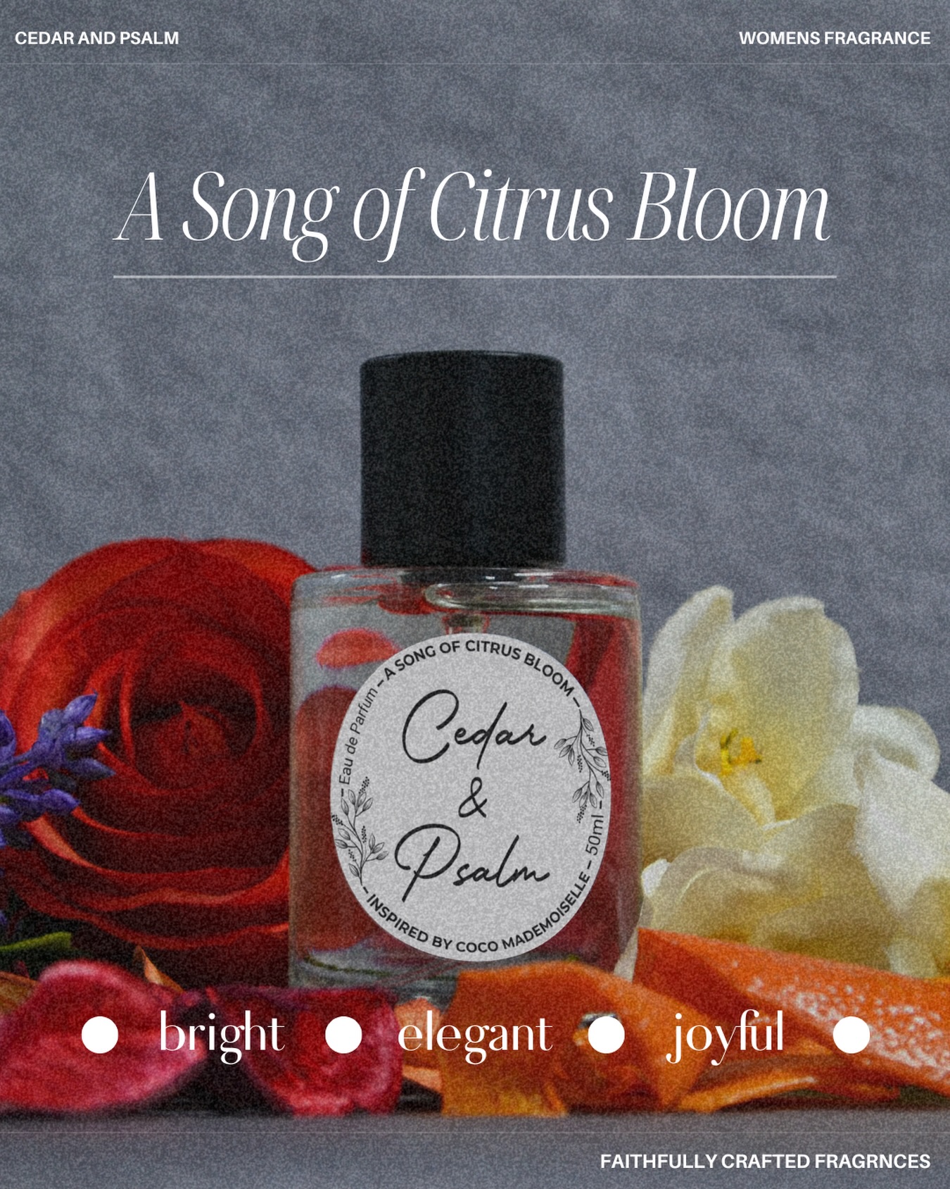 Cedar and Psalm Facebook ad