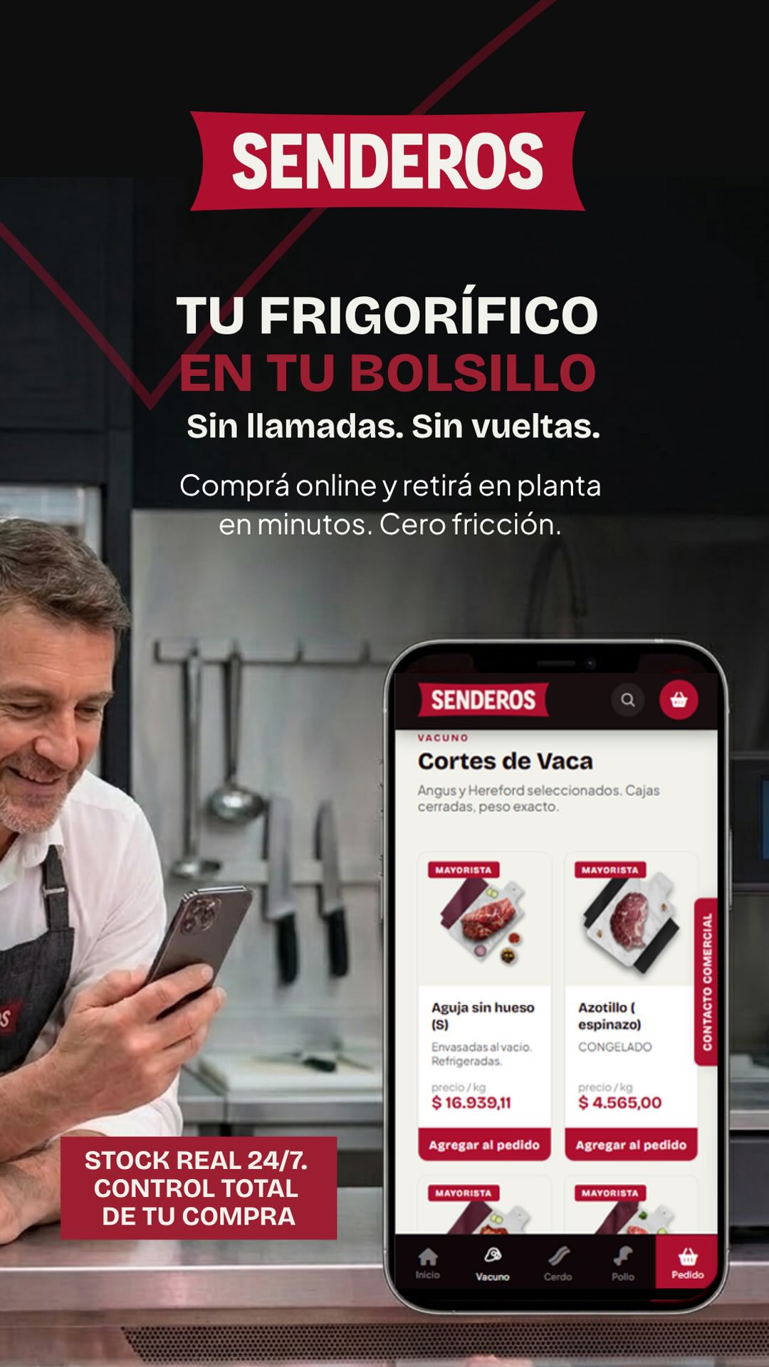 Frigorífico Senderos Facebook ad: ¡Tenemos una gran noticia!: Lanzamos el ecommerce de…
