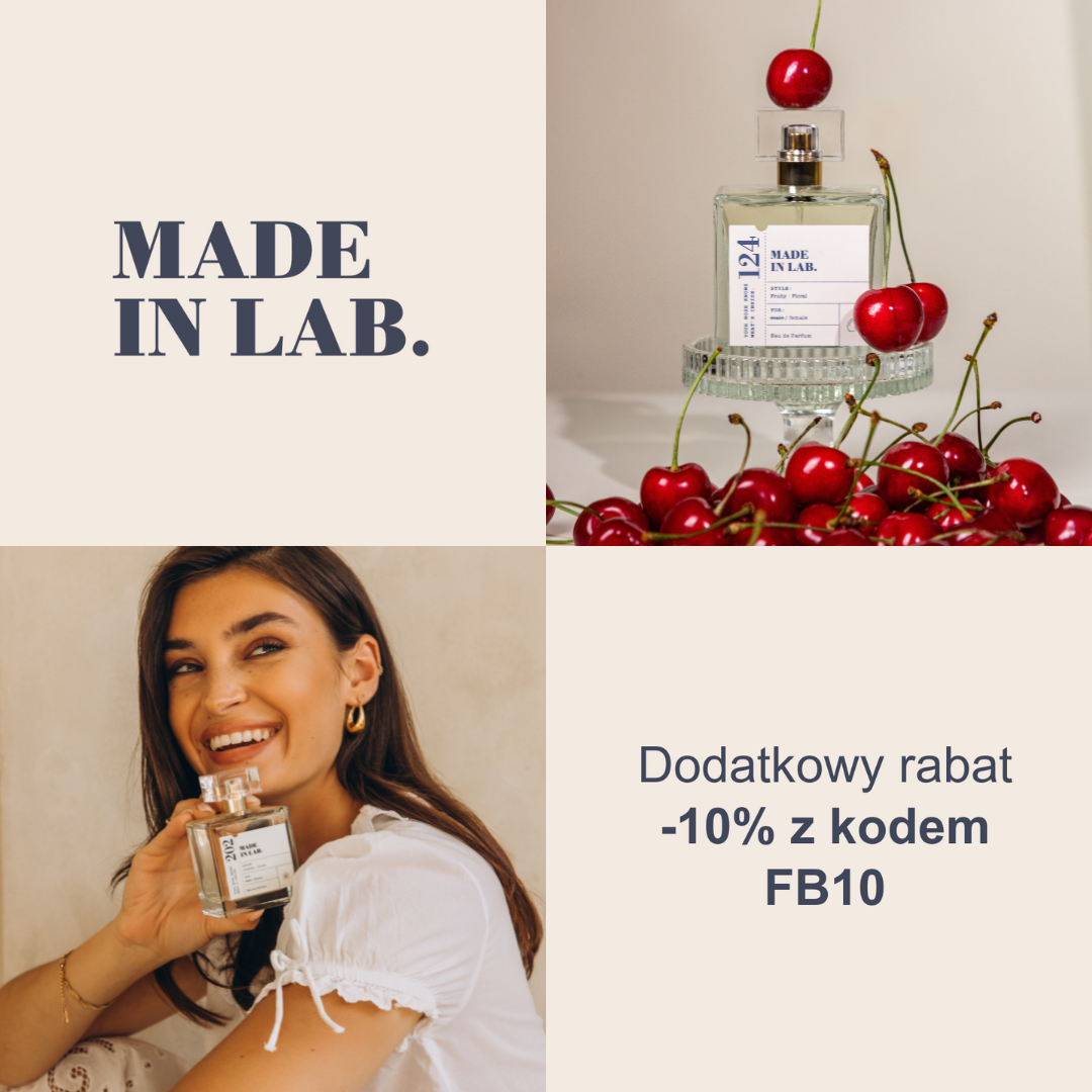 Made in Lab Perfume Facebook ad